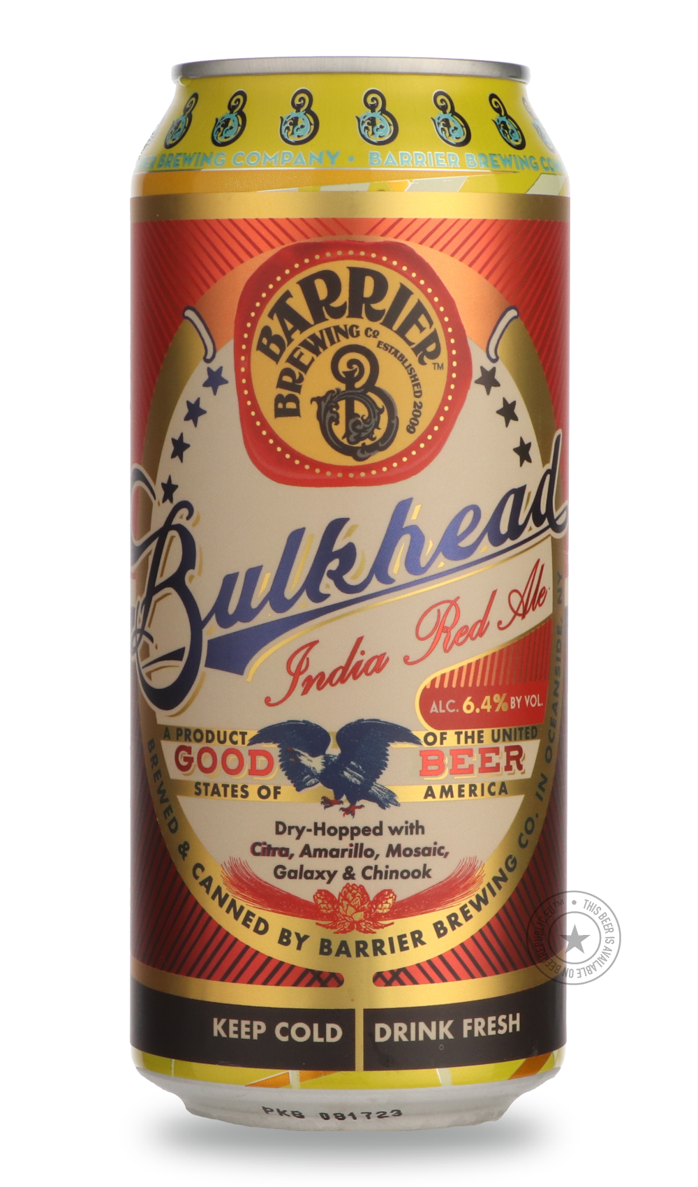 -Barrier- Bulkhead Red-Brown & Dark- Only @ Beer Republic - The best online beer store for American & Canadian craft beer - Buy beer online from the USA and Canada - Bier online kopen - Amerikaans bier kopen - Craft beer store - Craft beer kopen - Amerikanisch bier kaufen - Bier online kaufen - Acheter biere online - IPA - Stout - Porter - New England IPA - Hazy IPA - Imperial Stout - Barrel Aged - Barrel Aged Imperial Stout - Brown - Dark beer - Blond - Blonde - Pilsner - Lager - Wheat - Weizen - Amber - B