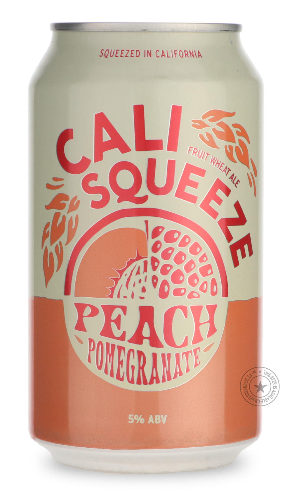 Firestone Walker- Cali Squeeze Peach Pomegranate-Pale- Only @ Beer Republic - The best online beer store for American & Canadian craft beer - Buy beer online from the USA and Canada - Bier online kopen - Amerikaans bier kopen - Craft beer store - Craft beer kopen - Amerikanisch bier kaufen - Bier online kaufen - Acheter biere online - IPA - Stout - Porter - New England IPA - Hazy IPA - Imperial Stout - Barrel Aged - Barrel Aged Imperial Stout - Brown - Dark beer - Blond - Blonde - Pilsner - Lager - Wheat - 