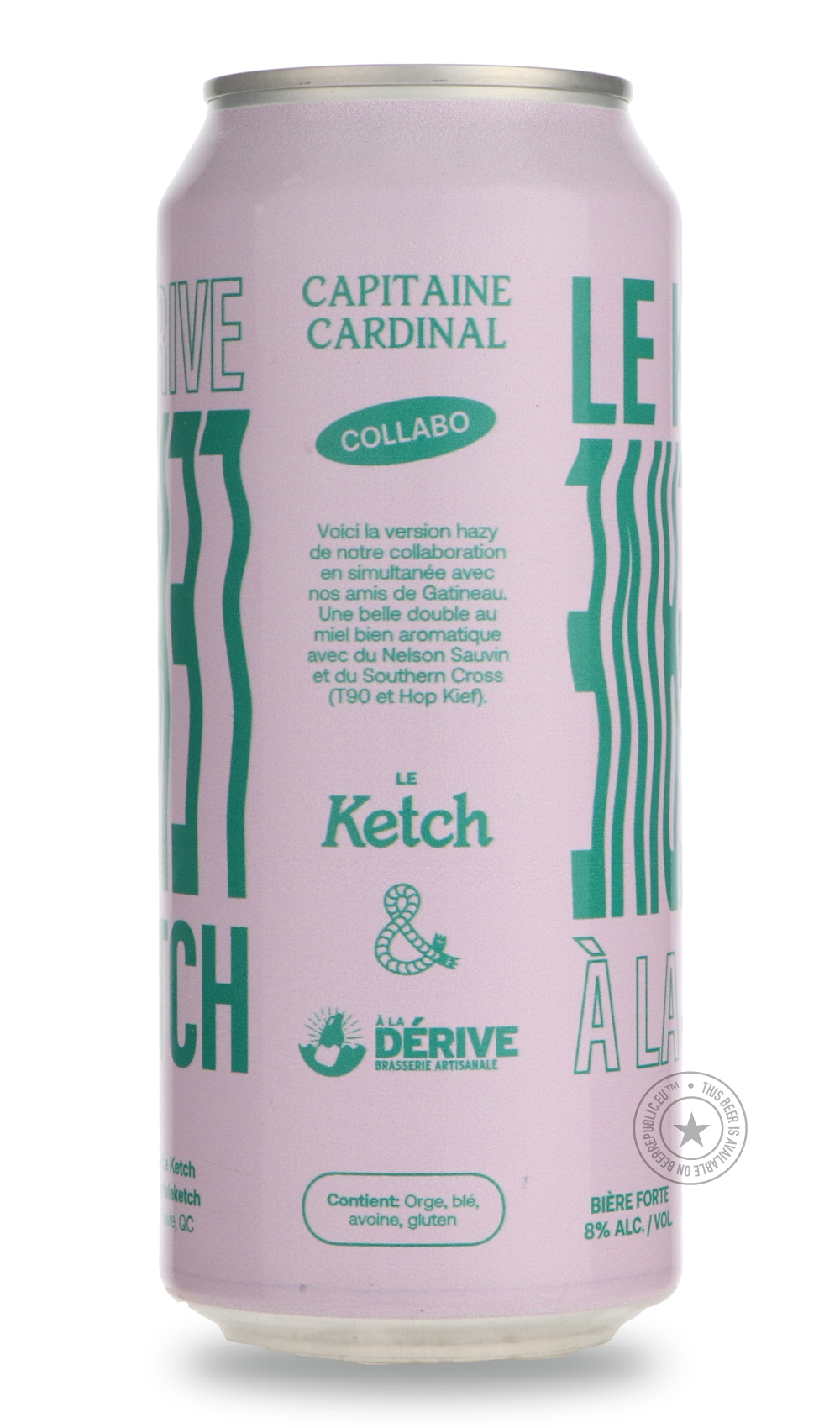 Le Ketch- Capitaine Cardinal / À La Dérive-IPA- Only @ Beer Republic - The best online beer store for American & Canadian craft beer - Buy beer online from the USA and Canada - Bier online kopen - Amerikaans bier kopen - Craft beer store - Craft beer kopen - Amerikanisch bier kaufen - Bier online kaufen - Acheter biere online - IPA - Stout - Porter - New England IPA - Hazy IPA - Imperial Stout - Barrel Aged - Barrel Aged Imperial Stout - Brown - Dark beer - Blond - Blonde - Pilsner - Lager - Wheat - Weizen 