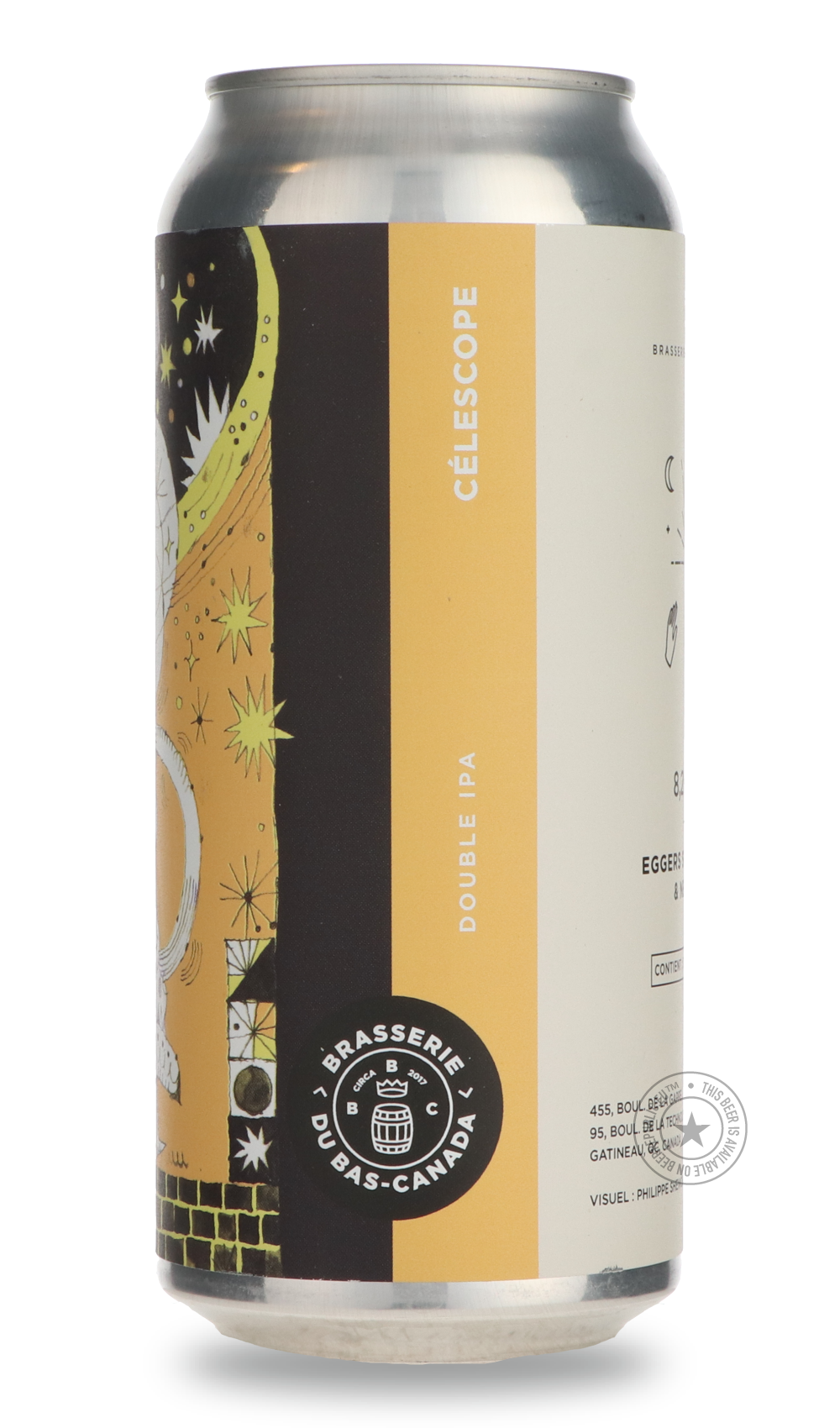-Brasserie du Bas-Canada- Célescope-IPA- Only @ Beer Republic - The best online beer store for American & Canadian craft beer - Buy beer online from the USA and Canada - Bier online kopen - Amerikaans bier kopen - Craft beer store - Craft beer kopen - Amerikanisch bier kaufen - Bier online kaufen - Acheter biere online - IPA - Stout - Porter - New England IPA - Hazy IPA - Imperial Stout - Barrel Aged - Barrel Aged Imperial Stout - Brown - Dark beer - Blond - Blonde - Pilsner - Lager - Wheat - Weizen - Amber