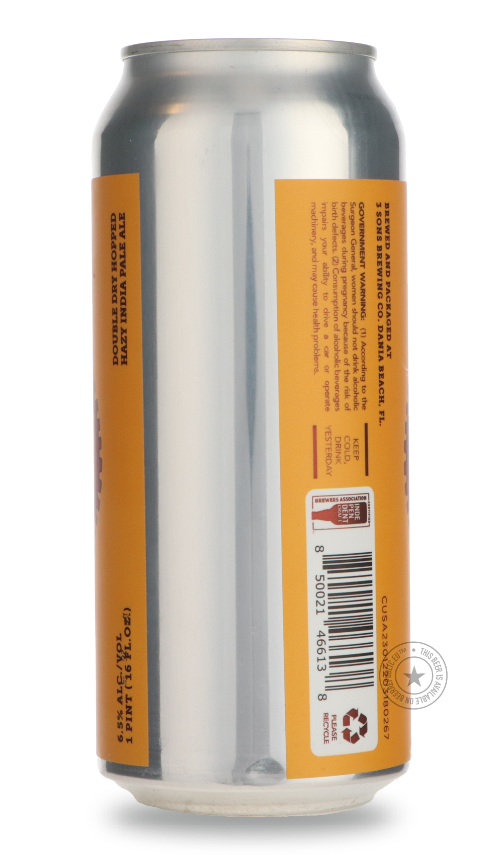 -3 Sons- Citrus Machine-IPA- Only @ Beer Republic - The best online beer store for American & Canadian craft beer - Buy beer online from the USA and Canada - Bier online kopen - Amerikaans bier kopen - Craft beer store - Craft beer kopen - Amerikanisch bier kaufen - Bier online kaufen - Acheter biere online - IPA - Stout - Porter - New England IPA - Hazy IPA - Imperial Stout - Barrel Aged - Barrel Aged Imperial Stout - Brown - Dark beer - Blond - Blonde - Pilsner - Lager - Wheat - Weizen - Amber - Barley Wi