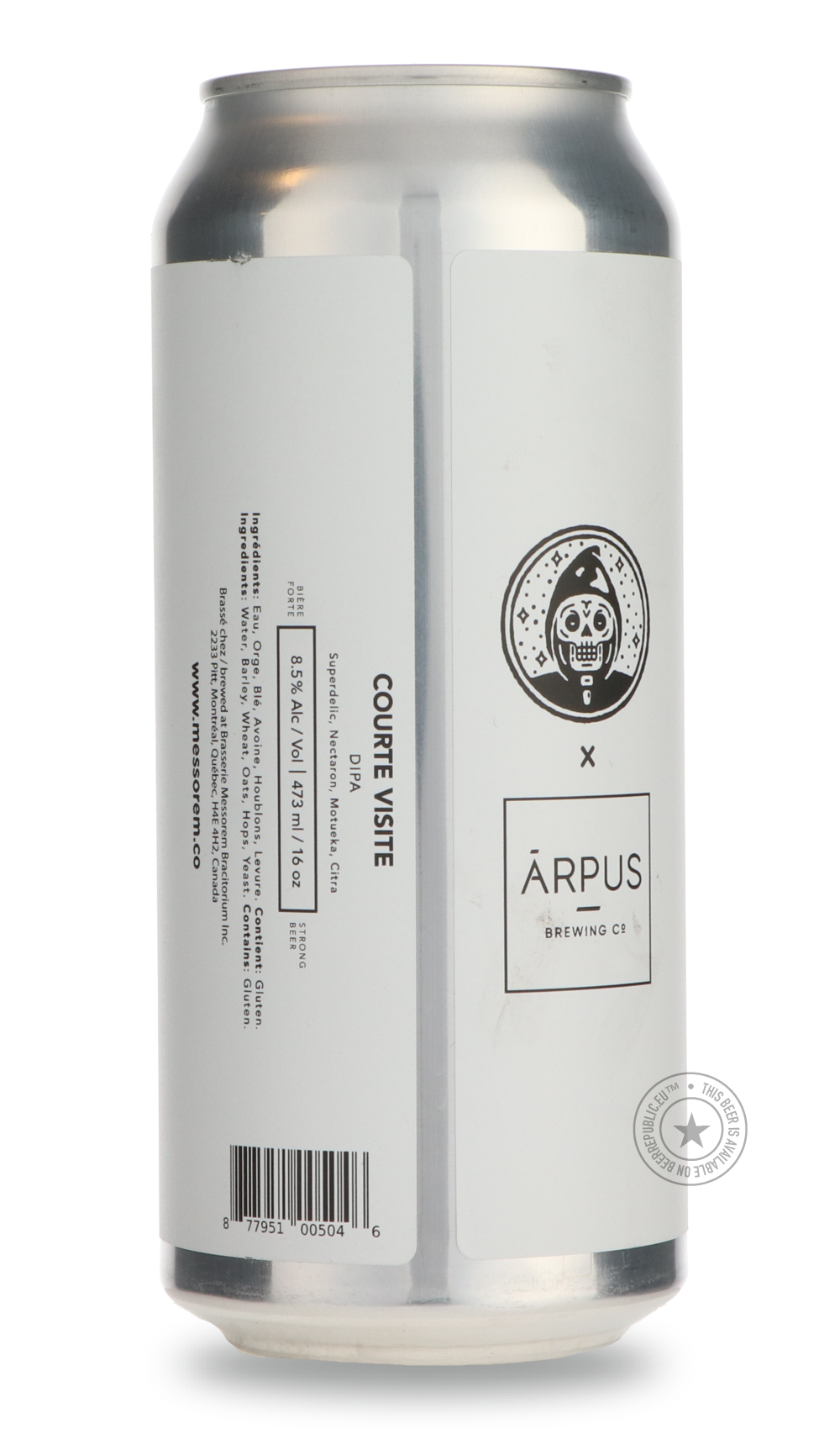 -Messorem- Courte Visite / Arpus-IPA- Only @ Beer Republic - The best online beer store for American & Canadian craft beer - Buy beer online from the USA and Canada - Bier online kopen - Amerikaans bier kopen - Craft beer store - Craft beer kopen - Amerikanisch bier kaufen - Bier online kaufen - Acheter biere online - IPA - Stout - Porter - New England IPA - Hazy IPA - Imperial Stout - Barrel Aged - Barrel Aged Imperial Stout - Brown - Dark beer - Blond - Blonde - Pilsner - Lager - Wheat - Weizen - Amber - 