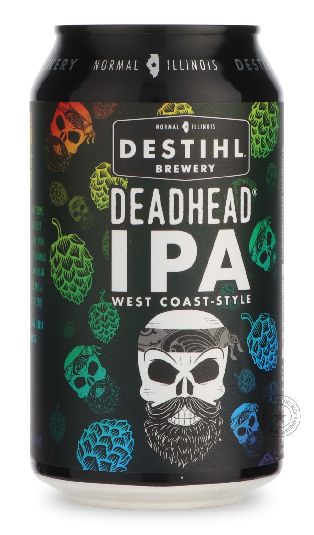 Destihl- Deadhead IPA (West Coast-Style)-IPA- Only @ Beer Republic - The best online beer store for American & Canadian craft beer - Buy beer online from the USA and Canada - Bier online kopen - Amerikaans bier kopen - Craft beer store - Craft beer kopen - Amerikanisch bier kaufen - Bier online kaufen - Acheter biere online - IPA - Stout - Porter - New England IPA - Hazy IPA - Imperial Stout - Barrel Aged - Barrel Aged Imperial Stout - Brown - Dark beer - Blond - Blonde - Pilsner - Lager - Wheat - Weizen - 