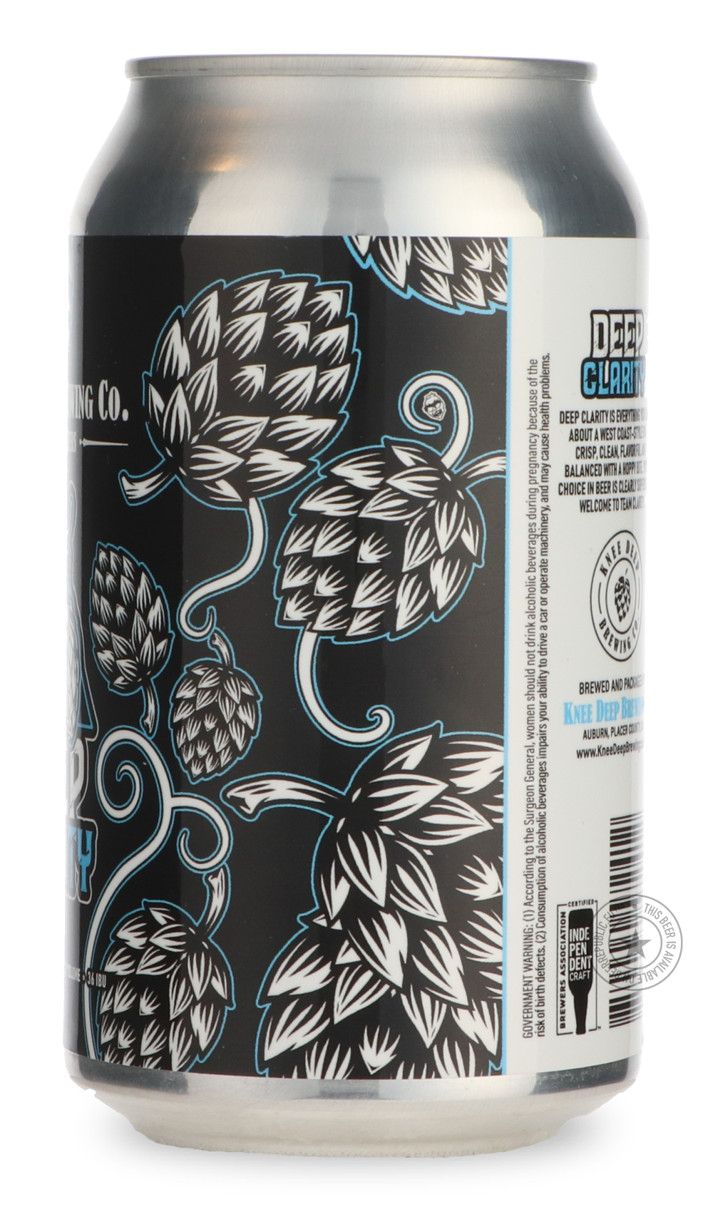 -Knee Deep- Deep Clarity-IPA- Only @ Beer Republic - The best online beer store for American & Canadian craft beer - Buy beer online from the USA and Canada - Bier online kopen - Amerikaans bier kopen - Craft beer store - Craft beer kopen - Amerikanisch bier kaufen - Bier online kaufen - Acheter biere online - IPA - Stout - Porter - New England IPA - Hazy IPA - Imperial Stout - Barrel Aged - Barrel Aged Imperial Stout - Brown - Dark beer - Blond - Blonde - Pilsner - Lager - Wheat - Weizen - Amber - Barley W