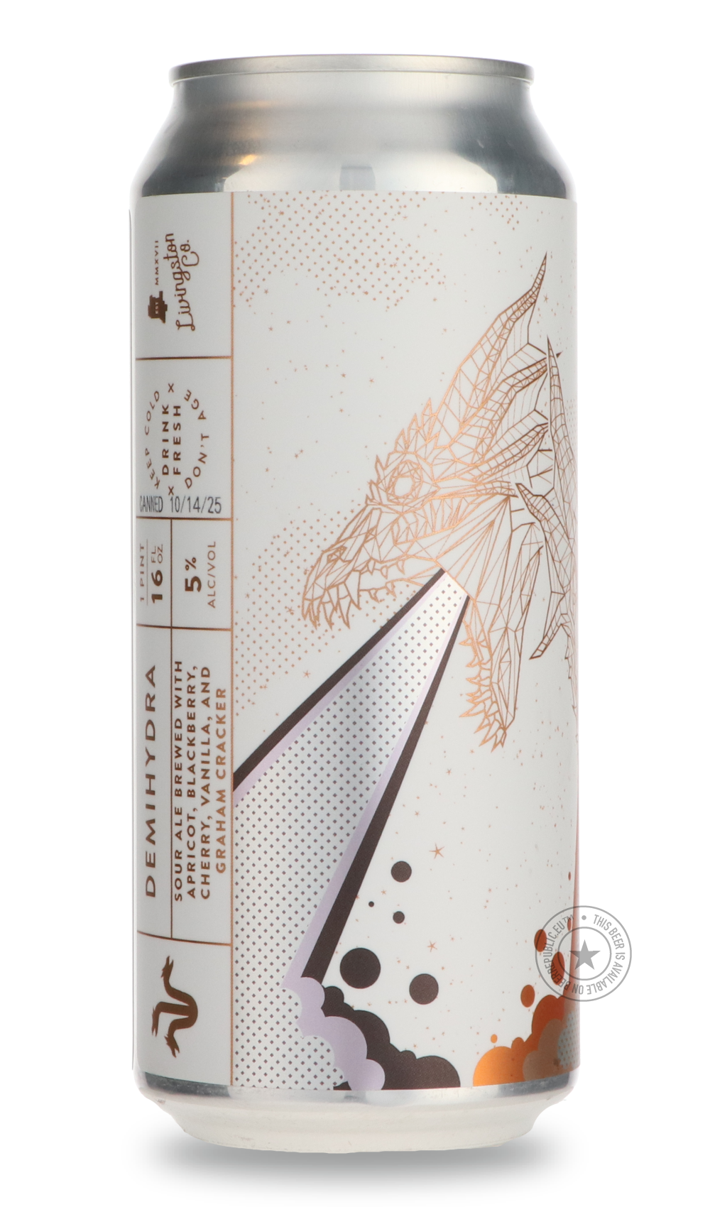 -Mortalis- Demihydra | Apricot + Blackberry + Cherry + Vanilla + Graham Cracker-Sour / Wild & Fruity- Only @ Beer Republic - The best online beer store for American & Canadian craft beer - Buy beer online from the USA and Canada - Bier online kopen - Amerikaans bier kopen - Craft beer store - Craft beer kopen - Amerikanisch bier kaufen - Bier online kaufen - Acheter biere online - IPA - Stout - Porter - New England IPA - Hazy IPA - Imperial Stout - Barrel Aged - Barrel Aged Imperial Stout - Brown - Dark bee