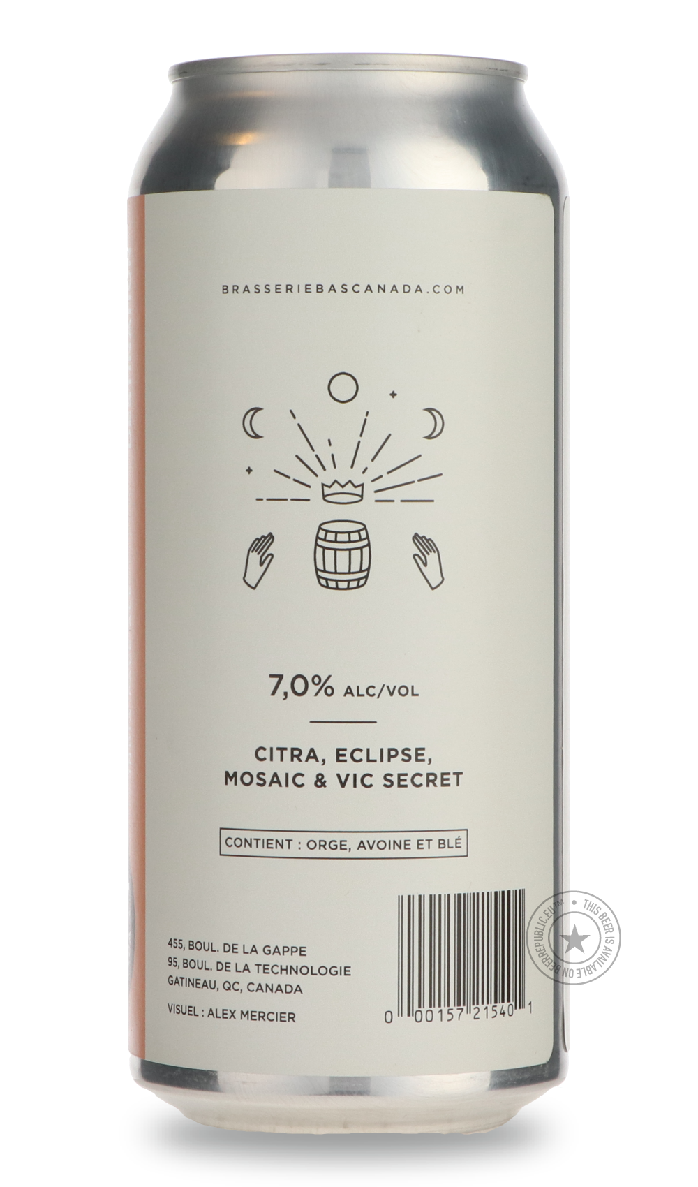 -Brasserie du Bas-Canada- Destination-IPA- Only @ Beer Republic - The best online beer store for American & Canadian craft beer - Buy beer online from the USA and Canada - Bier online kopen - Amerikaans bier kopen - Craft beer store - Craft beer kopen - Amerikanisch bier kaufen - Bier online kaufen - Acheter biere online - IPA - Stout - Porter - New England IPA - Hazy IPA - Imperial Stout - Barrel Aged - Barrel Aged Imperial Stout - Brown - Dark beer - Blond - Blonde - Pilsner - Lager - Wheat - Weizen - Amb