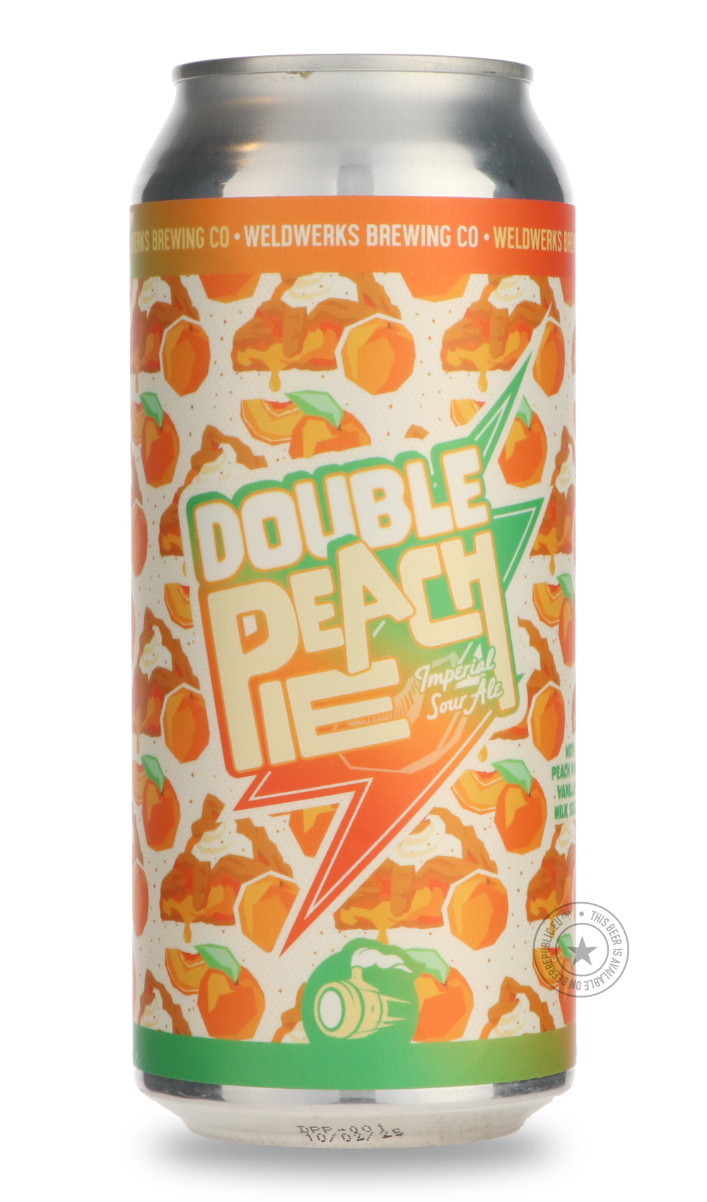 -WeldWerks- Double Peach Pie-Sour / Wild & Fruity- Only @ Beer Republic - The best online beer store for American & Canadian craft beer - Buy beer online from the USA and Canada - Bier online kopen - Amerikaans bier kopen - Craft beer store - Craft beer kopen - Amerikanisch bier kaufen - Bier online kaufen - Acheter biere online - IPA - Stout - Porter - New England IPA - Hazy IPA - Imperial Stout - Barrel Aged - Barrel Aged Imperial Stout - Brown - Dark beer - Blond - Blonde - Pilsner - Lager - Wheat - Weiz