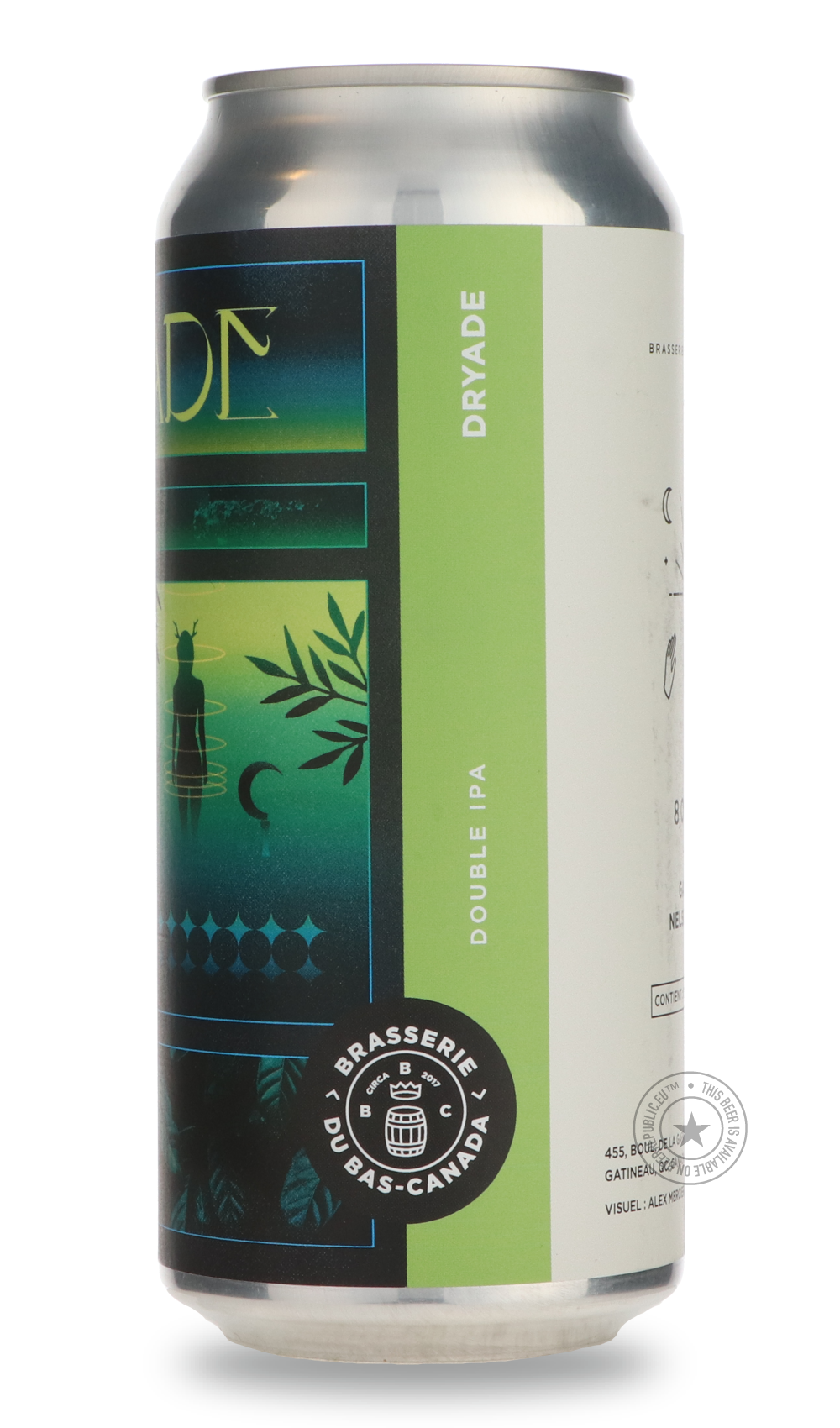Brasserie du Bas-Canada- Dryade-IPA- Only @ Beer Republic - The best online beer store for American & Canadian craft beer - Buy beer online from the USA and Canada - Bier online kopen - Amerikaans bier kopen - Craft beer store - Craft beer kopen - Amerikanisch bier kaufen - Bier online kaufen - Acheter biere online - IPA - Stout - Porter - New England IPA - Hazy IPA - Imperial Stout - Barrel Aged - Barrel Aged Imperial Stout - Brown - Dark beer - Blond - Blonde - Pilsner - Lager - Wheat - Weizen - Amber - B