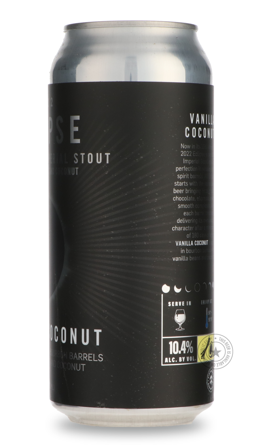 -FiftyFifty- Eclipse - Vanilla Coconut-Stout & Porter- Only @ Beer Republic - The best online beer store for American & Canadian craft beer - Buy beer online from the USA and Canada - Bier online kopen - Amerikaans bier kopen - Craft beer store - Craft beer kopen - Amerikanisch bier kaufen - Bier online kaufen - Acheter biere online - IPA - Stout - Porter - New England IPA - Hazy IPA - Imperial Stout - Barrel Aged - Barrel Aged Imperial Stout - Brown - Dark beer - Blond - Blonde - Pilsner - Lager - Wheat - 