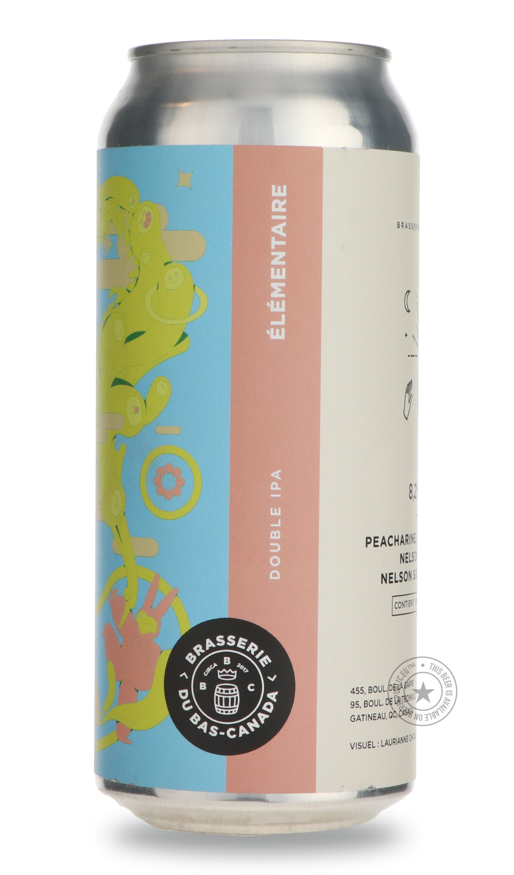 -Brasserie du Bas-Canada- Élémentaire-IPA- Only @ Beer Republic - The best online beer store for American & Canadian craft beer - Buy beer online from the USA and Canada - Bier online kopen - Amerikaans bier kopen - Craft beer store - Craft beer kopen - Amerikanisch bier kaufen - Bier online kaufen - Acheter biere online - IPA - Stout - Porter - New England IPA - Hazy IPA - Imperial Stout - Barrel Aged - Barrel Aged Imperial Stout - Brown - Dark beer - Blond - Blonde - Pilsner - Lager - Wheat - Weizen - Amb