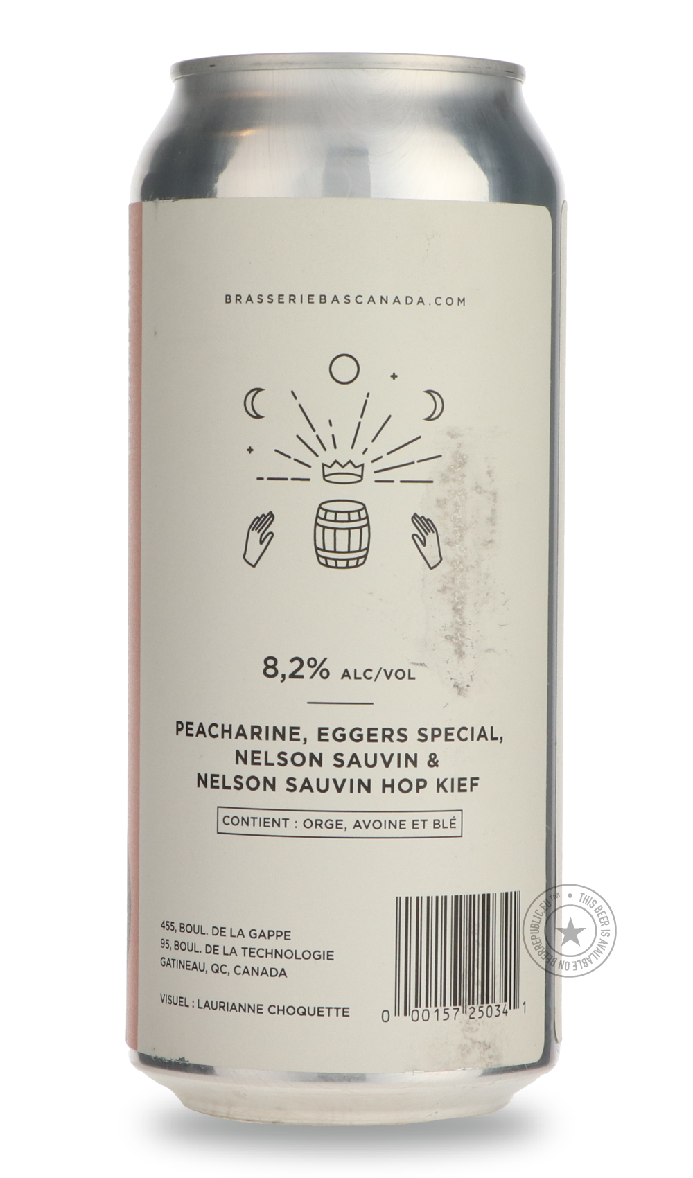 -Brasserie du Bas-Canada- Élémentaire-IPA- Only @ Beer Republic - The best online beer store for American & Canadian craft beer - Buy beer online from the USA and Canada - Bier online kopen - Amerikaans bier kopen - Craft beer store - Craft beer kopen - Amerikanisch bier kaufen - Bier online kaufen - Acheter biere online - IPA - Stout - Porter - New England IPA - Hazy IPA - Imperial Stout - Barrel Aged - Barrel Aged Imperial Stout - Brown - Dark beer - Blond - Blonde - Pilsner - Lager - Wheat - Weizen - Amb