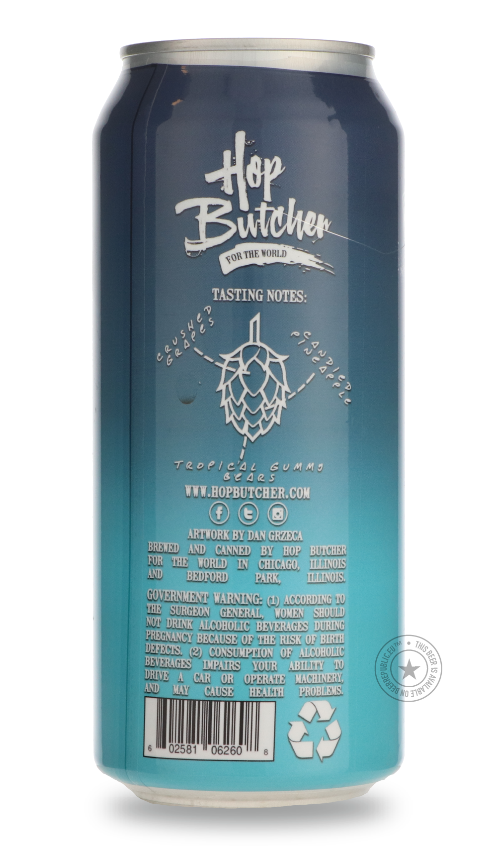 -Hop Butcher For The World- Euchre Music-Pale- Only @ Beer Republic - The best online beer store for American & Canadian craft beer - Buy beer online from the USA and Canada - Bier online kopen - Amerikaans bier kopen - Craft beer store - Craft beer kopen - Amerikanisch bier kaufen - Bier online kaufen - Acheter biere online - IPA - Stout - Porter - New England IPA - Hazy IPA - Imperial Stout - Barrel Aged - Barrel Aged Imperial Stout - Brown - Dark beer - Blond - Blonde - Pilsner - Lager - Wheat - Weizen -