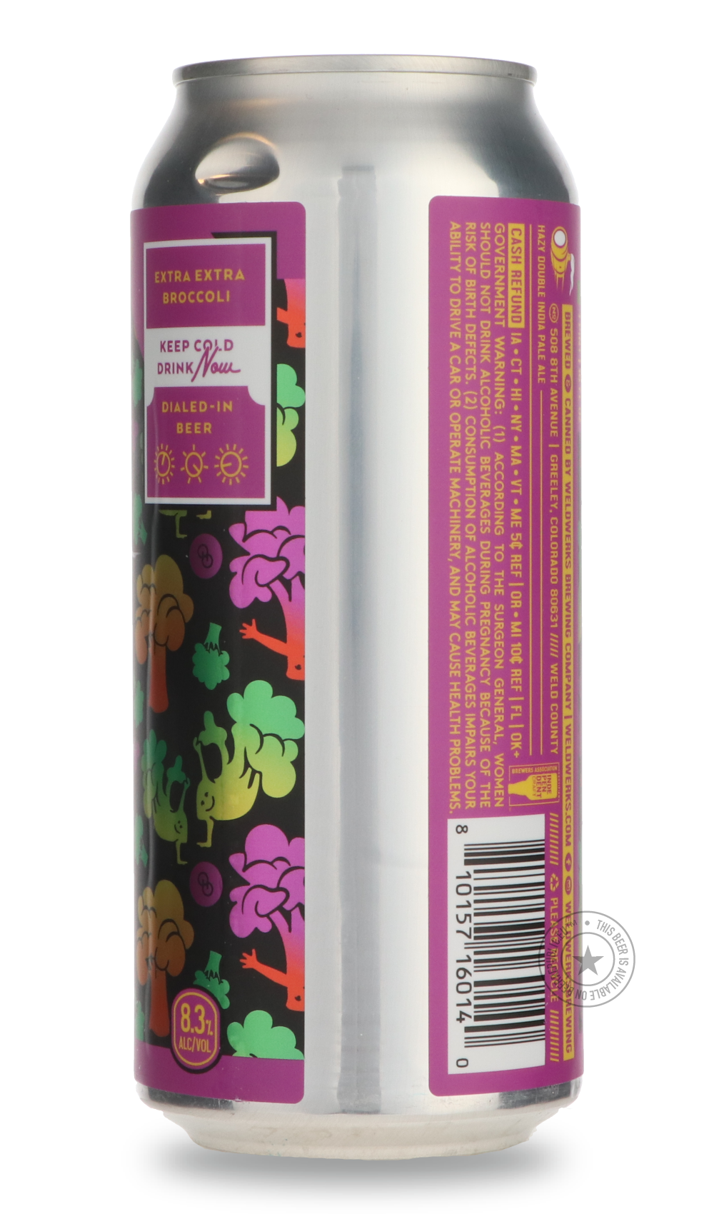 -WeldWerks- Extra Extra Broccoli / Other Half-IPA- Only @ Beer Republic - The best online beer store for American & Canadian craft beer - Buy beer online from the USA and Canada - Bier online kopen - Amerikaans bier kopen - Craft beer store - Craft beer kopen - Amerikanisch bier kaufen - Bier online kaufen - Acheter biere online - IPA - Stout - Porter - New England IPA - Hazy IPA - Imperial Stout - Barrel Aged - Barrel Aged Imperial Stout - Brown - Dark beer - Blond - Blonde - Pilsner - Lager - Wheat - Weiz