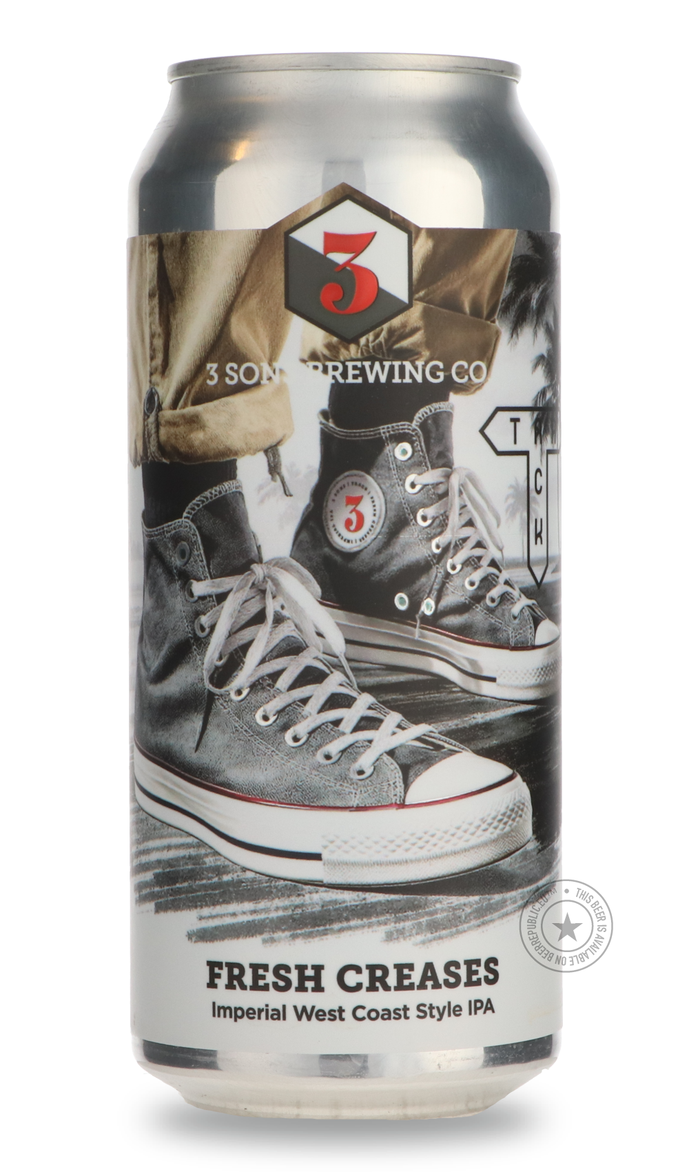 -3 Sons- Fresh Creases / Track-IPA- Only @ Beer Republic - The best online beer store for American & Canadian craft beer - Buy beer online from the USA and Canada - Bier online kopen - Amerikaans bier kopen - Craft beer store - Craft beer kopen - Amerikanisch bier kaufen - Bier online kaufen - Acheter biere online - IPA - Stout - Porter - New England IPA - Hazy IPA - Imperial Stout - Barrel Aged - Barrel Aged Imperial Stout - Brown - Dark beer - Blond - Blonde - Pilsner - Lager - Wheat - Weizen - Amber - Ba