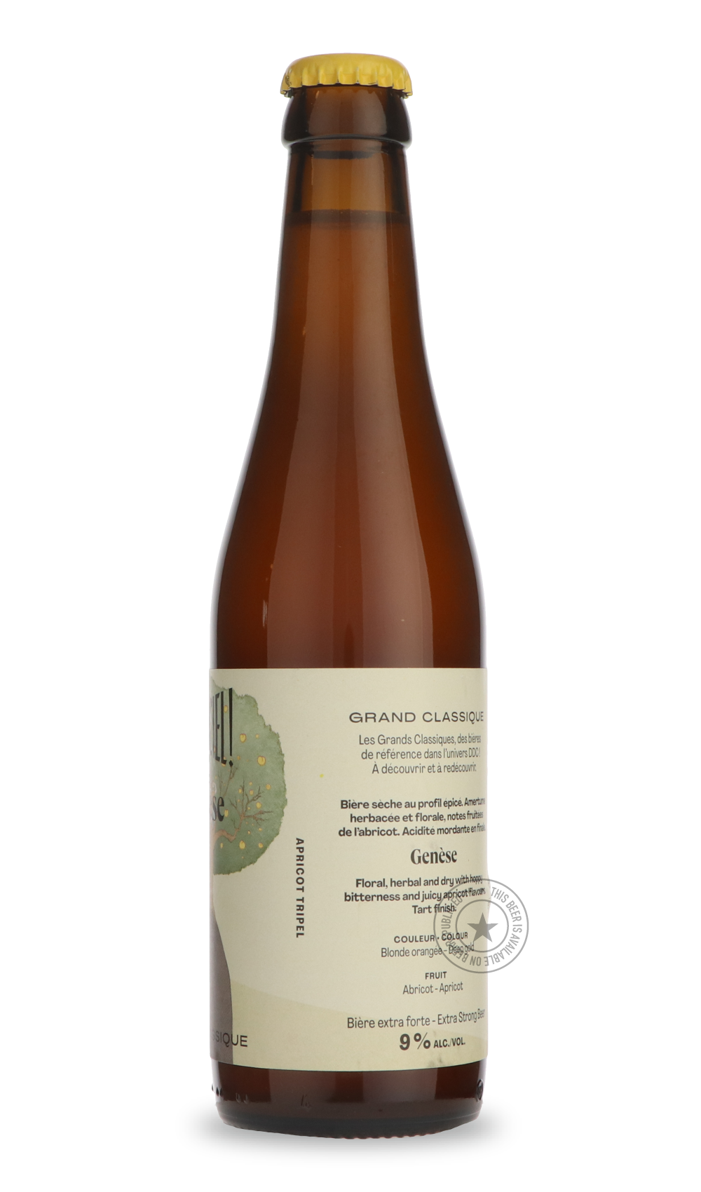 Dieu du Ciel- Genèse-Pale- Only @ Beer Republic - The best online beer store for American & Canadian craft beer - Buy beer online from the USA and Canada - Bier online kopen - Amerikaans bier kopen - Craft beer store - Craft beer kopen - Amerikanisch bier kaufen - Bier online kaufen - Acheter biere online - IPA - Stout - Porter - New England IPA - Hazy IPA - Imperial Stout - Barrel Aged - Barrel Aged Imperial Stout - Brown - Dark beer - Blond - Blonde - Pilsner - Lager - Wheat - Weizen - Amber - Barley Wine