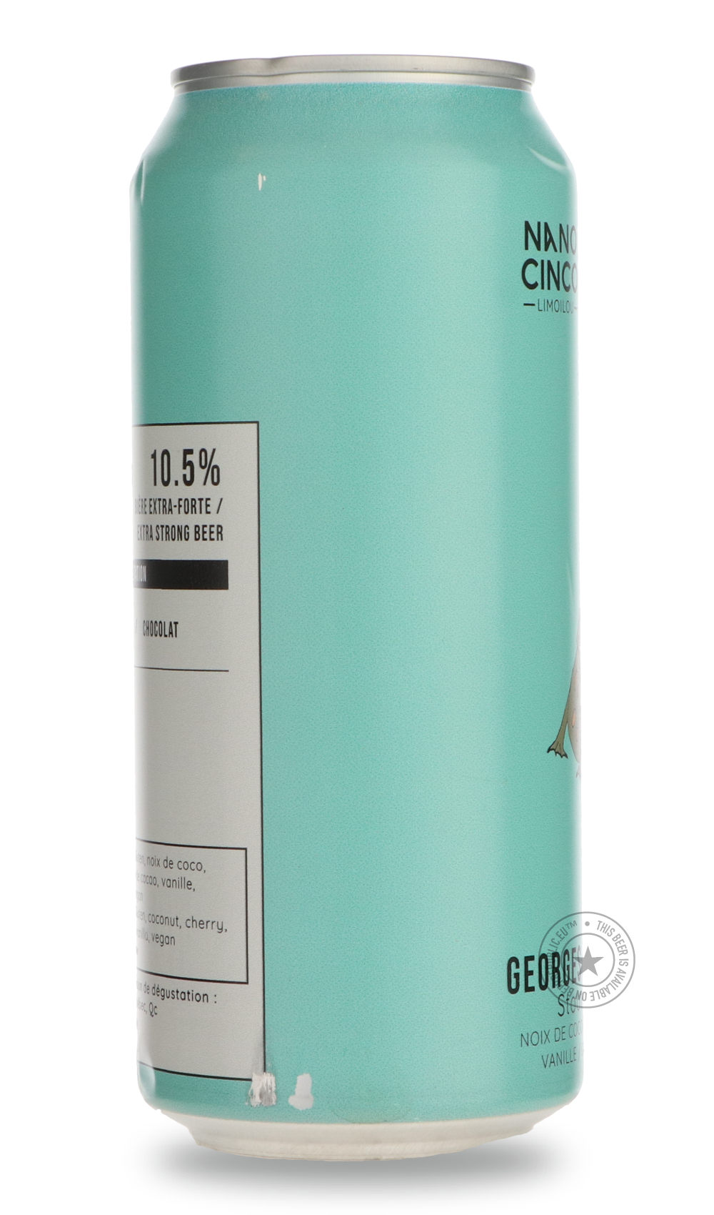 Nano Cinco- Georges Le Crapaud / Brewskey-Stout & Porter- Only @ Beer Republic - The best online beer store for American & Canadian craft beer - Buy beer online from the USA and Canada - Bier online kopen - Amerikaans bier kopen - Craft beer store - Craft beer kopen - Amerikanisch bier kaufen - Bier online kaufen - Acheter biere online - IPA - Stout - Porter - New England IPA - Hazy IPA - Imperial Stout - Barrel Aged - Barrel Aged Imperial Stout - Brown - Dark beer - Blond - Blonde - Pilsner - Lager - Wheat