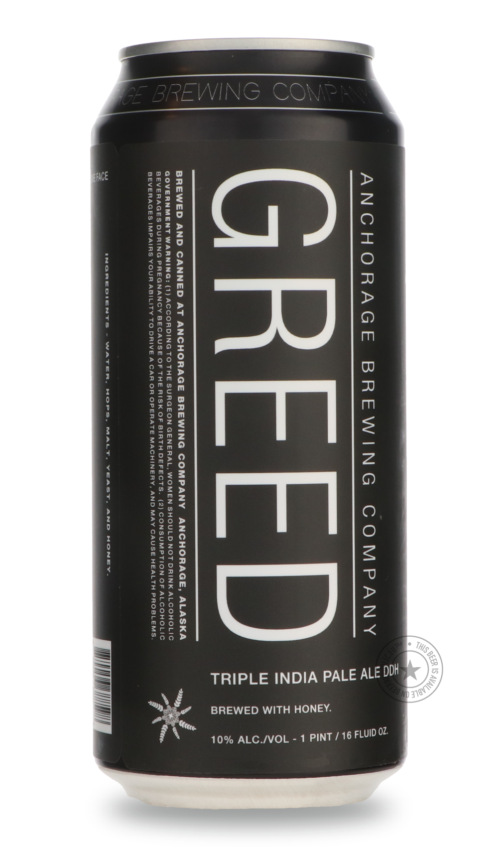 -Anchorage- Greed-IPA- Only @ Beer Republic - The best online beer store for American & Canadian craft beer - Buy beer online from the USA and Canada - Bier online kopen - Amerikaans bier kopen - Craft beer store - Craft beer kopen - Amerikanisch bier kaufen - Bier online kaufen - Acheter biere online - IPA - Stout - Porter - New England IPA - Hazy IPA - Imperial Stout - Barrel Aged - Barrel Aged Imperial Stout - Brown - Dark beer - Blond - Blonde - Pilsner - Lager - Wheat - Weizen - Amber - Barley Wine - Q
