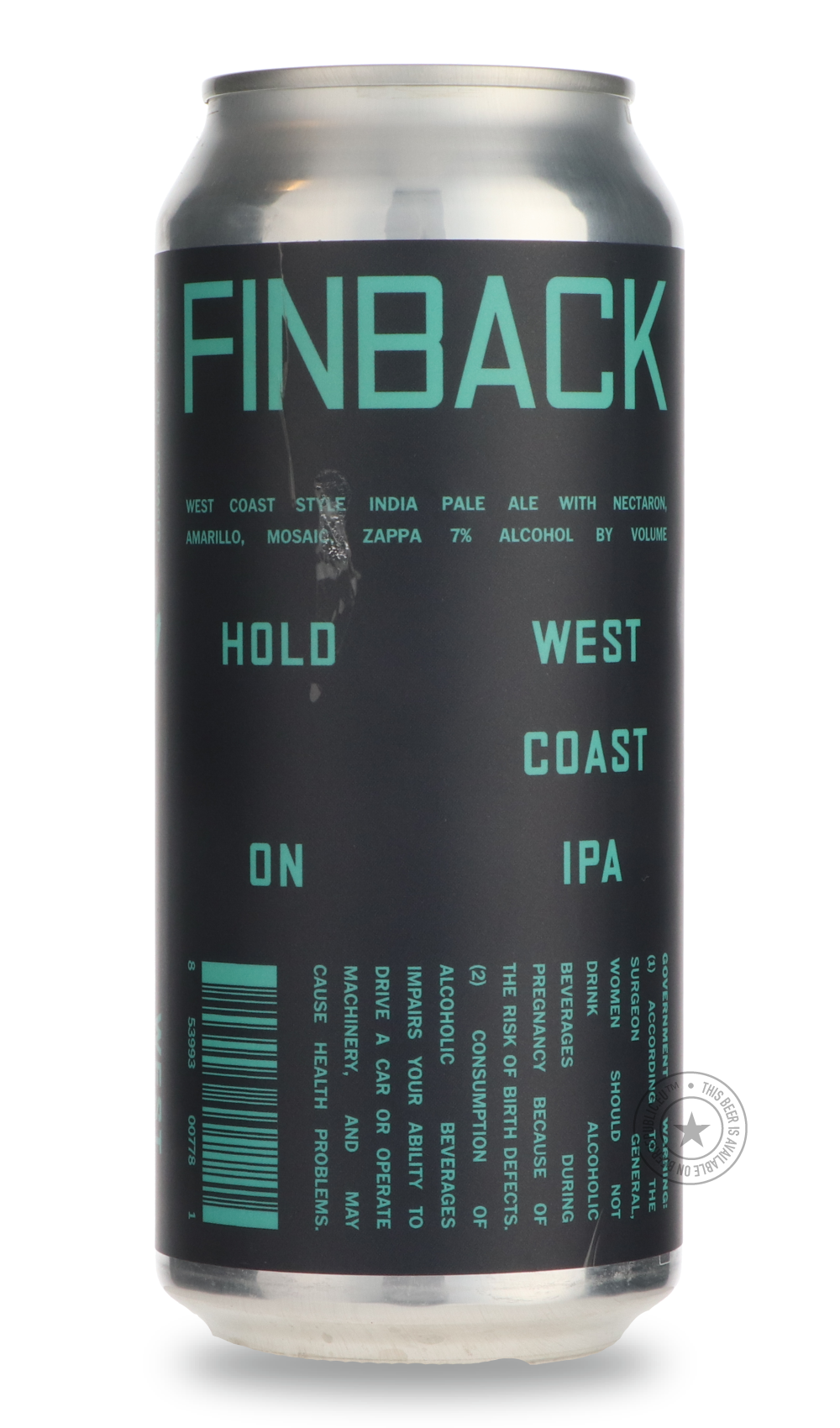 -Finback- Hold On-IPA- Only @ Beer Republic - The best online beer store for American & Canadian craft beer - Buy beer online from the USA and Canada - Bier online kopen - Amerikaans bier kopen - Craft beer store - Craft beer kopen - Amerikanisch bier kaufen - Bier online kaufen - Acheter biere online - IPA - Stout - Porter - New England IPA - Hazy IPA - Imperial Stout - Barrel Aged - Barrel Aged Imperial Stout - Brown - Dark beer - Blond - Blonde - Pilsner - Lager - Wheat - Weizen - Amber - Barley Wine - Q