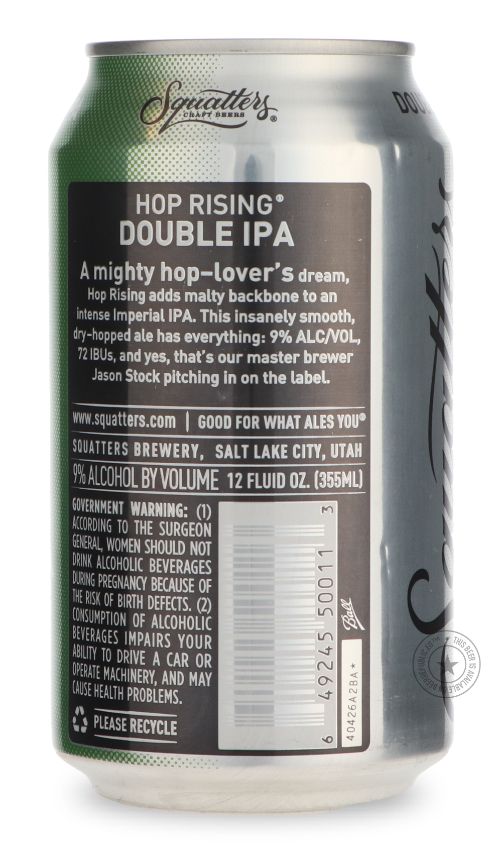 Squatters- Hop Rising-IPA- Only @ Beer Republic - The best online beer store for American & Canadian craft beer - Buy beer online from the USA and Canada - Bier online kopen - Amerikaans bier kopen - Craft beer store - Craft beer kopen - Amerikanisch bier kaufen - Bier online kaufen - Acheter biere online - IPA - Stout - Porter - New England IPA - Hazy IPA - Imperial Stout - Barrel Aged - Barrel Aged Imperial Stout - Brown - Dark beer - Blond - Blonde - Pilsner - Lager - Wheat - Weizen - Amber - Barley Wine