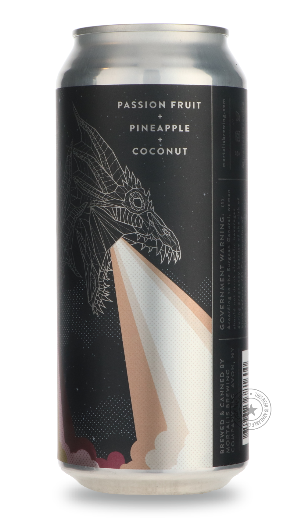 Mortalis- Hydra | Passion Fruit + Pineapple + Coconut-Sour / Wild & Fruity- Only @ Beer Republic - The best online beer store for American & Canadian craft beer - Buy beer online from the USA and Canada - Bier online kopen - Amerikaans bier kopen - Craft beer store - Craft beer kopen - Amerikanisch bier kaufen - Bier online kaufen - Acheter biere online - IPA - Stout - Porter - New England IPA - Hazy IPA - Imperial Stout - Barrel Aged - Barrel Aged Imperial Stout - Brown - Dark beer - Blond - Blonde - Pilsn