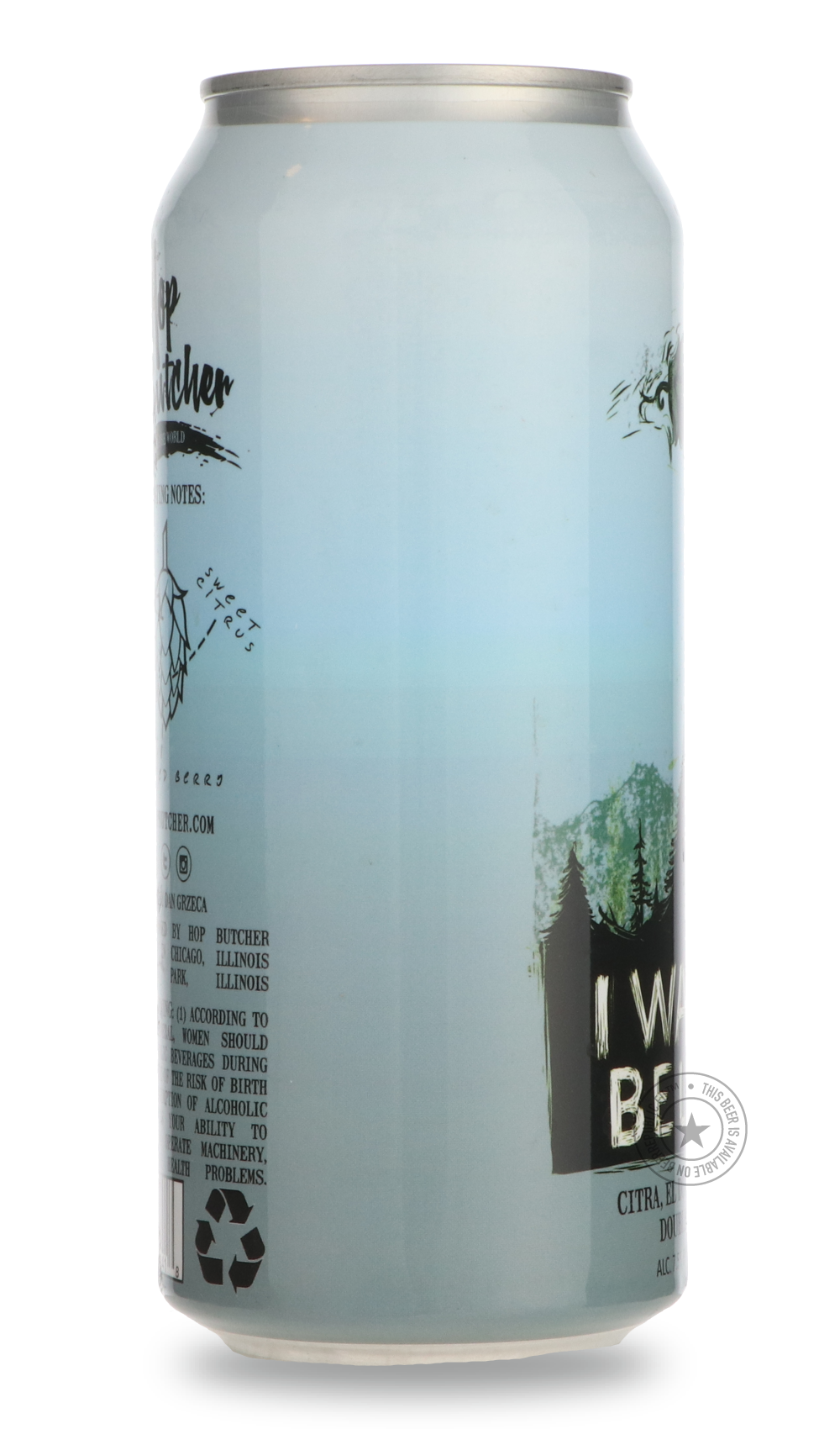-Hop Butcher For The World- I Want To Believe-IPA- Only @ Beer Republic - The best online beer store for American & Canadian craft beer - Buy beer online from the USA and Canada - Bier online kopen - Amerikaans bier kopen - Craft beer store - Craft beer kopen - Amerikanisch bier kaufen - Bier online kaufen - Acheter biere online - IPA - Stout - Porter - New England IPA - Hazy IPA - Imperial Stout - Barrel Aged - Barrel Aged Imperial Stout - Brown - Dark beer - Blond - Blonde - Pilsner - Lager - Wheat - Weiz