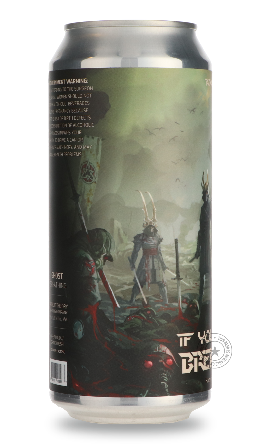 -Adroit Theory- If You're Still Breathing (Ghost BREATHING)-IPA- Only @ Beer Republic - The best online beer store for American & Canadian craft beer - Buy beer online from the USA and Canada - Bier online kopen - Amerikaans bier kopen - Craft beer store - Craft beer kopen - Amerikanisch bier kaufen - Bier online kaufen - Acheter biere online - IPA - Stout - Porter - New England IPA - Hazy IPA - Imperial Stout - Barrel Aged - Barrel Aged Imperial Stout - Brown - Dark beer - Blond - Blonde - Pilsner - Lager 