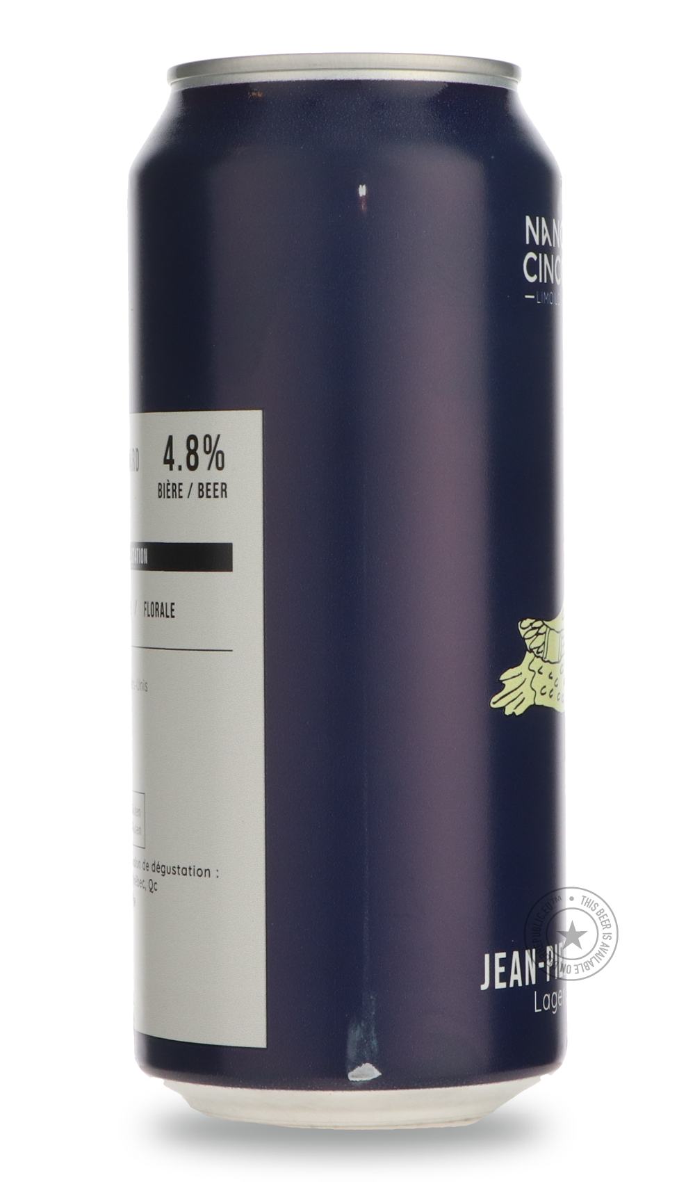 Nano Cinco- Jean-Pierre Le Canard / Brasserie Silo-Pale- Only @ Beer Republic - The best online beer store for American & Canadian craft beer - Buy beer online from the USA and Canada - Bier online kopen - Amerikaans bier kopen - Craft beer store - Craft beer kopen - Amerikanisch bier kaufen - Bier online kaufen - Acheter biere online - IPA - Stout - Porter - New England IPA - Hazy IPA - Imperial Stout - Barrel Aged - Barrel Aged Imperial Stout - Brown - Dark beer - Blond - Blonde - Pilsner - Lager - Wheat 