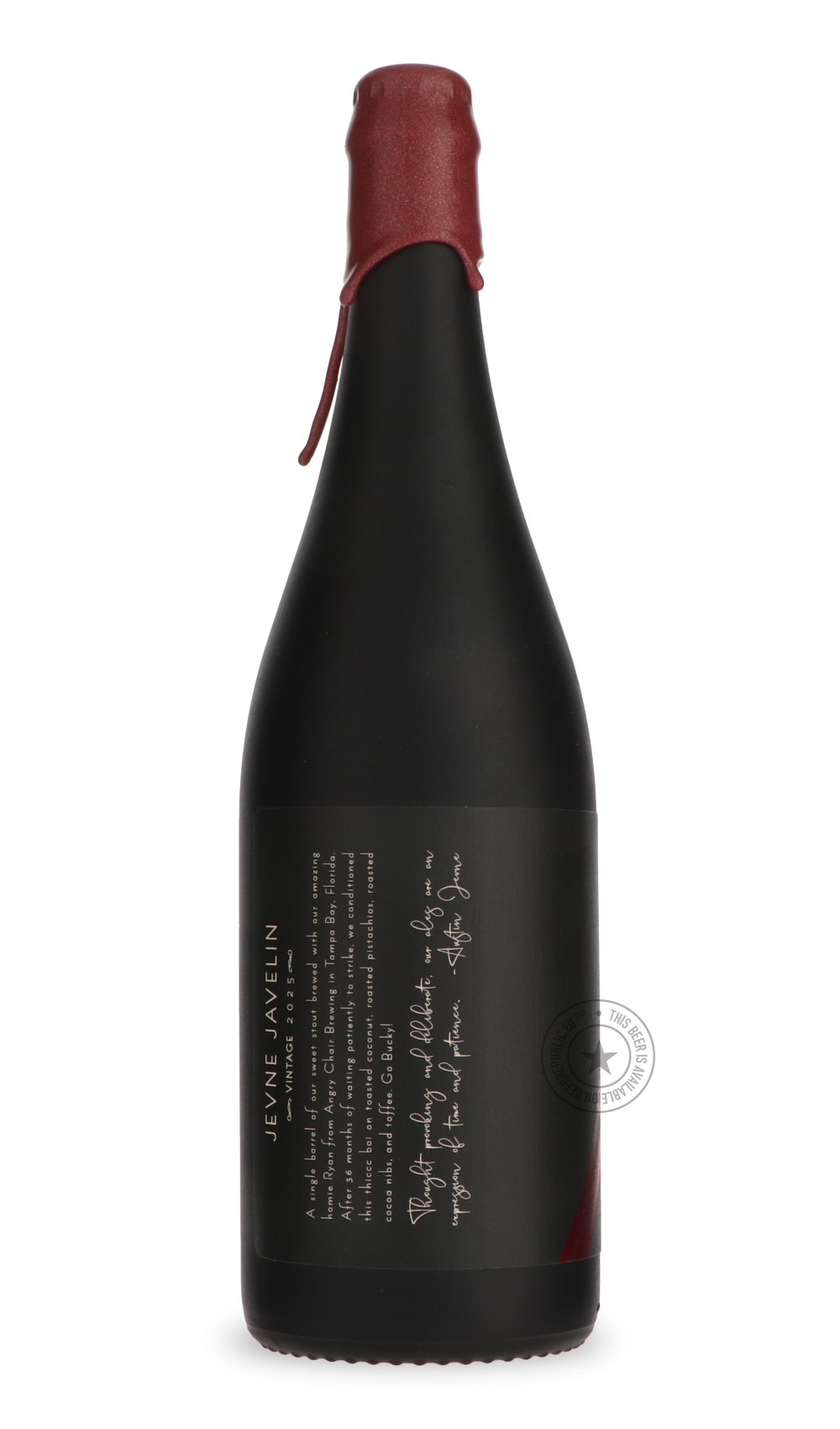 Forager- Jevne Javelin / Angry Chair-Stout & Porter- Only @ Beer Republic - The best online beer store for American & Canadian craft beer - Buy beer online from the USA and Canada - Bier online kopen - Amerikaans bier kopen - Craft beer store - Craft beer kopen - Amerikanisch bier kaufen - Bier online kaufen - Acheter biere online - IPA - Stout - Porter - New England IPA - Hazy IPA - Imperial Stout - Barrel Aged - Barrel Aged Imperial Stout - Brown - Dark beer - Blond - Blonde - Pilsner - Lager - Wheat - We