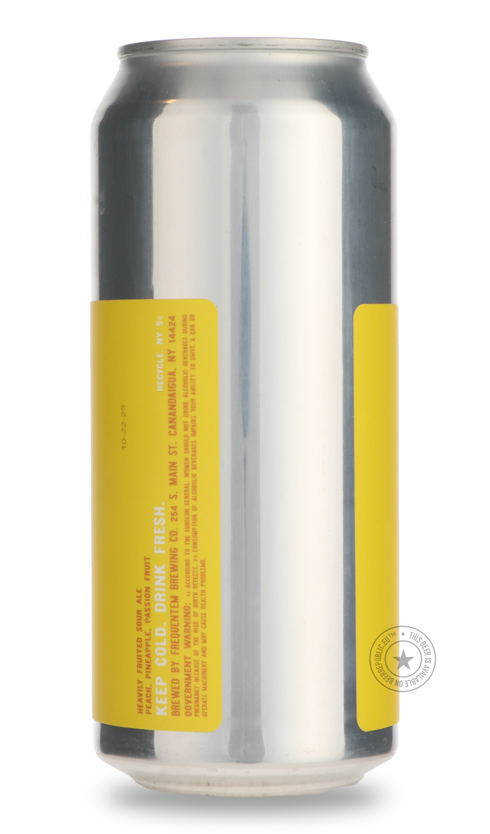 -Frequentem- Just Fruit (Peach, Pineapple, Passionfruit)-Sour / Wild & Fruity- Only @ Beer Republic - The best online beer store for American & Canadian craft beer - Buy beer online from the USA and Canada - Bier online kopen - Amerikaans bier kopen - Craft beer store - Craft beer kopen - Amerikanisch bier kaufen - Bier online kaufen - Acheter biere online - IPA - Stout - Porter - New England IPA - Hazy IPA - Imperial Stout - Barrel Aged - Barrel Aged Imperial Stout - Brown - Dark beer - Blond - Blonde - Pi