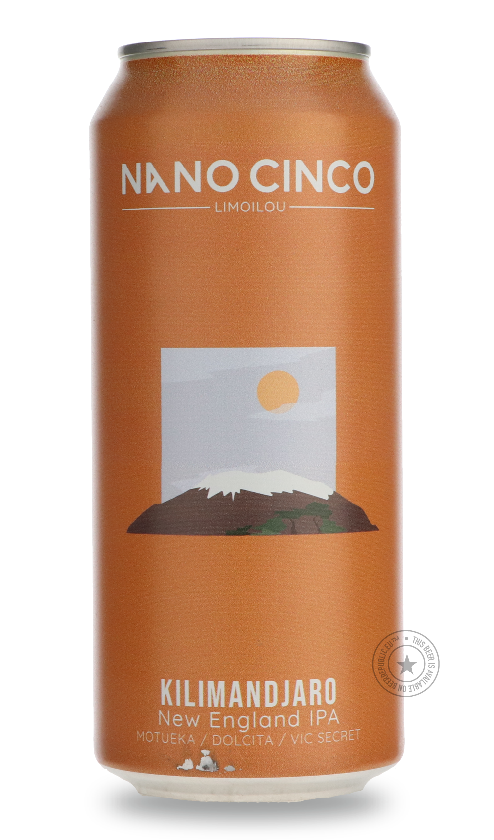 -Nano Cinco- Kilimandjaro-IPA- Only @ Beer Republic - The best online beer store for American & Canadian craft beer - Buy beer online from the USA and Canada - Bier online kopen - Amerikaans bier kopen - Craft beer store - Craft beer kopen - Amerikanisch bier kaufen - Bier online kaufen - Acheter biere online - IPA - Stout - Porter - New England IPA - Hazy IPA - Imperial Stout - Barrel Aged - Barrel Aged Imperial Stout - Brown - Dark beer - Blond - Blonde - Pilsner - Lager - Wheat - Weizen - Amber - Barley 