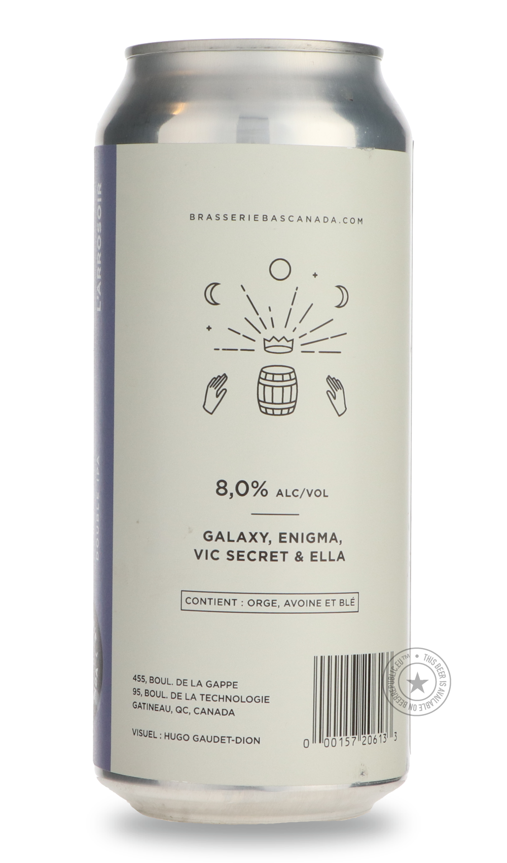 -Brasserie du Bas-Canada- L'Arrosoir-IPA- Only @ Beer Republic - The best online beer store for American & Canadian craft beer - Buy beer online from the USA and Canada - Bier online kopen - Amerikaans bier kopen - Craft beer store - Craft beer kopen - Amerikanisch bier kaufen - Bier online kaufen - Acheter biere online - IPA - Stout - Porter - New England IPA - Hazy IPA - Imperial Stout - Barrel Aged - Barrel Aged Imperial Stout - Brown - Dark beer - Blond - Blonde - Pilsner - Lager - Wheat - Weizen - Ambe