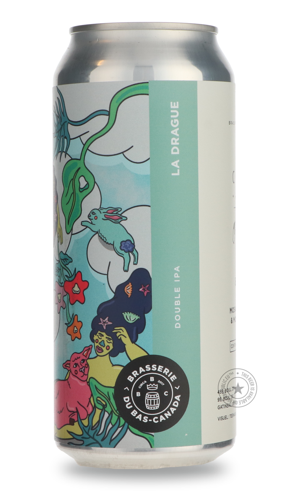 Brasserie du Bas-Canada- La Drague-IPA- Only @ Beer Republic - The best online beer store for American & Canadian craft beer - Buy beer online from the USA and Canada - Bier online kopen - Amerikaans bier kopen - Craft beer store - Craft beer kopen - Amerikanisch bier kaufen - Bier online kaufen - Acheter biere online - IPA - Stout - Porter - New England IPA - Hazy IPA - Imperial Stout - Barrel Aged - Barrel Aged Imperial Stout - Brown - Dark beer - Blond - Blonde - Pilsner - Lager - Wheat - Weizen - Amber 