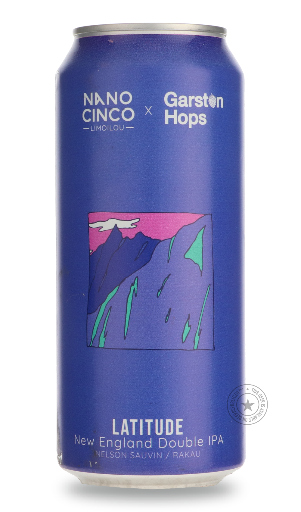 Nano Cinco- Latitude-IPA- Only @ Beer Republic - The best online beer store for American & Canadian craft beer - Buy beer online from the USA and Canada - Bier online kopen - Amerikaans bier kopen - Craft beer store - Craft beer kopen - Amerikanisch bier kaufen - Bier online kaufen - Acheter biere online - IPA - Stout - Porter - New England IPA - Hazy IPA - Imperial Stout - Barrel Aged - Barrel Aged Imperial Stout - Brown - Dark beer - Blond - Blonde - Pilsner - Lager - Wheat - Weizen - Amber - Barley Wine 