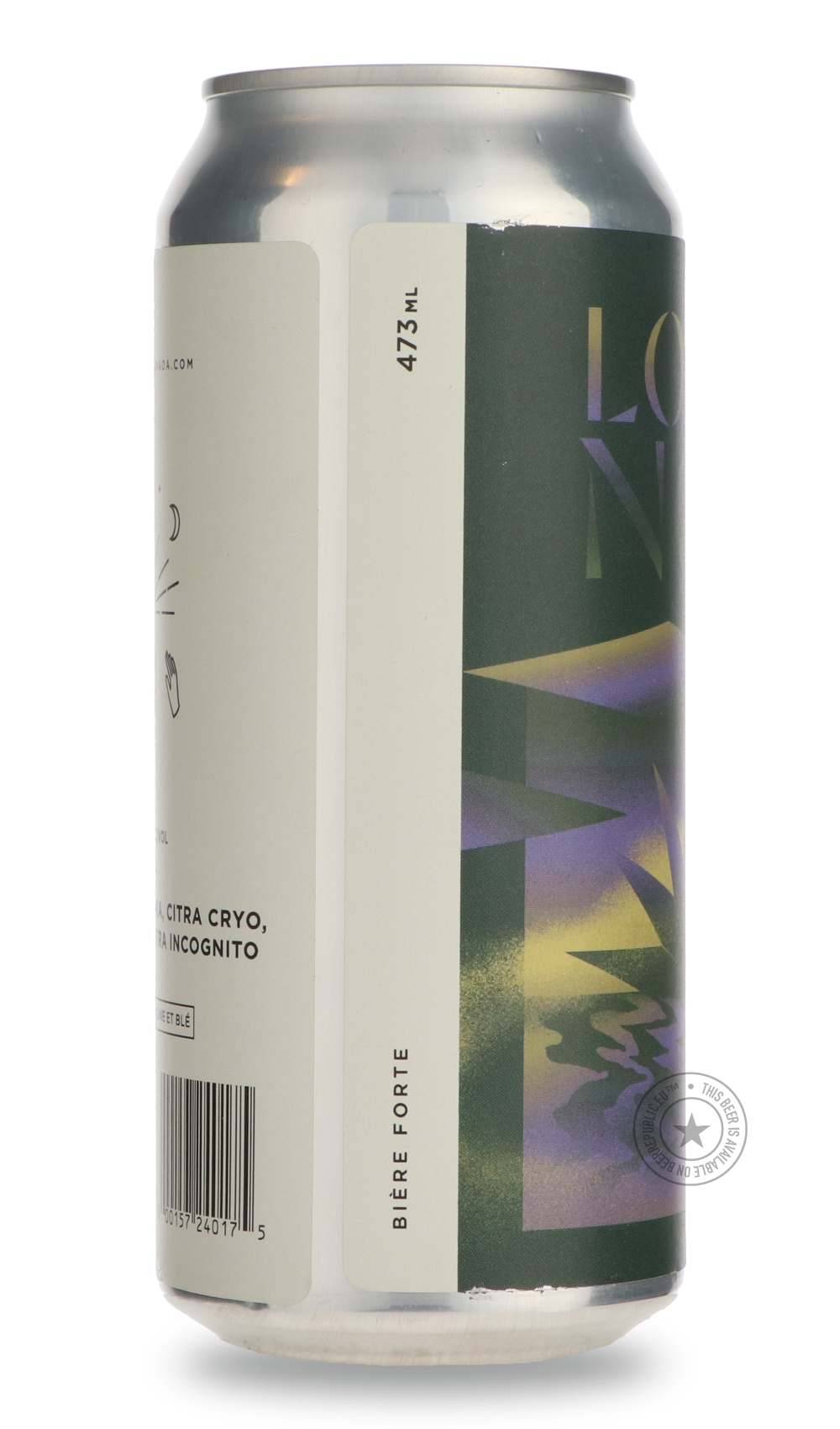 Brasserie du Bas-Canada- Lotus Noir-IPA- Only @ Beer Republic - The best online beer store for American & Canadian craft beer - Buy beer online from the USA and Canada - Bier online kopen - Amerikaans bier kopen - Craft beer store - Craft beer kopen - Amerikanisch bier kaufen - Bier online kaufen - Acheter biere online - IPA - Stout - Porter - New England IPA - Hazy IPA - Imperial Stout - Barrel Aged - Barrel Aged Imperial Stout - Brown - Dark beer - Blond - Blonde - Pilsner - Lager - Wheat - Weizen - Amber
