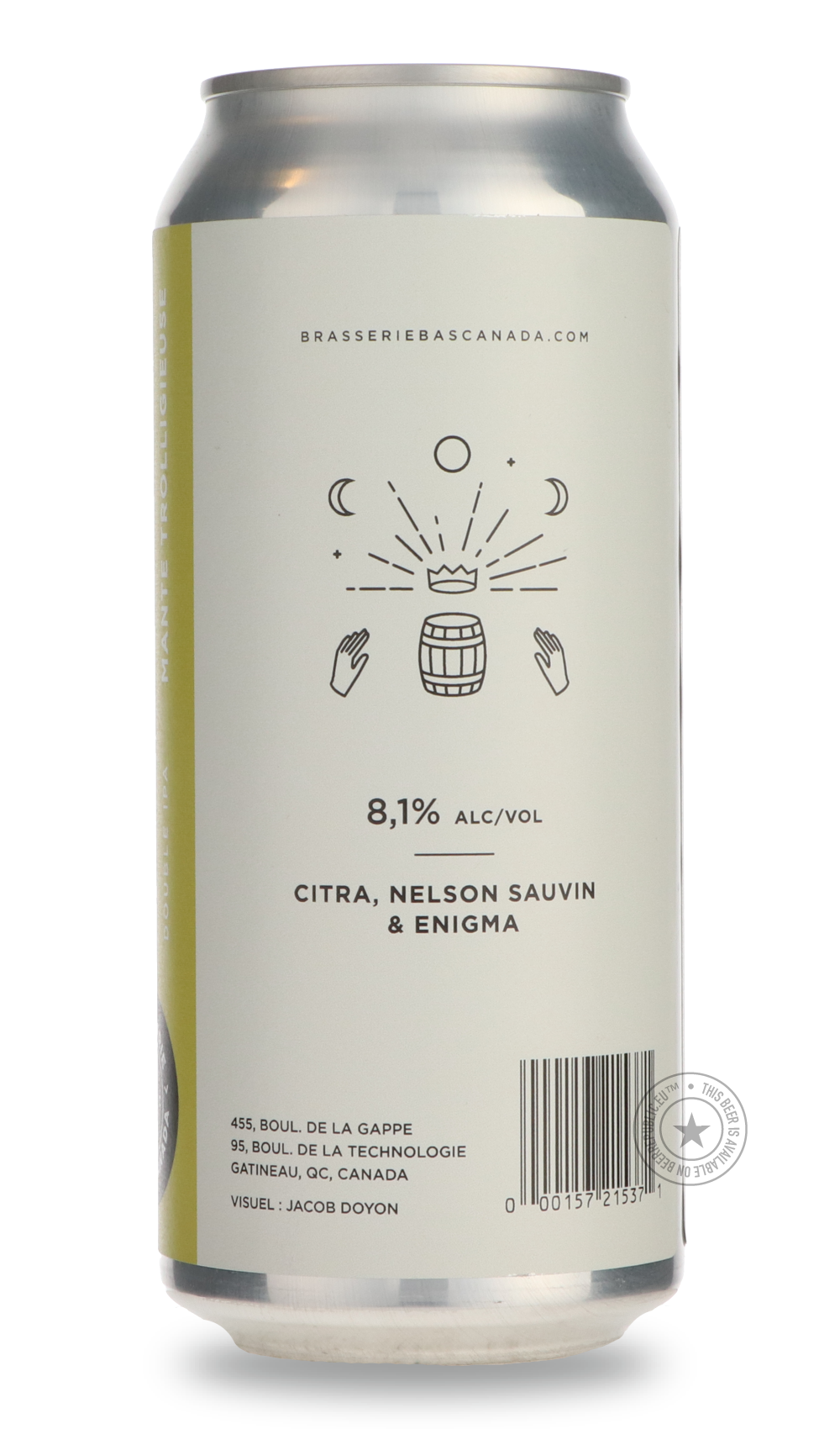 -Brasserie du Bas-Canada- Mante Trolligieuse-IPA- Only @ Beer Republic - The best online beer store for American & Canadian craft beer - Buy beer online from the USA and Canada - Bier online kopen - Amerikaans bier kopen - Craft beer store - Craft beer kopen - Amerikanisch bier kaufen - Bier online kaufen - Acheter biere online - IPA - Stout - Porter - New England IPA - Hazy IPA - Imperial Stout - Barrel Aged - Barrel Aged Imperial Stout - Brown - Dark beer - Blond - Blonde - Pilsner - Lager - Wheat - Weize