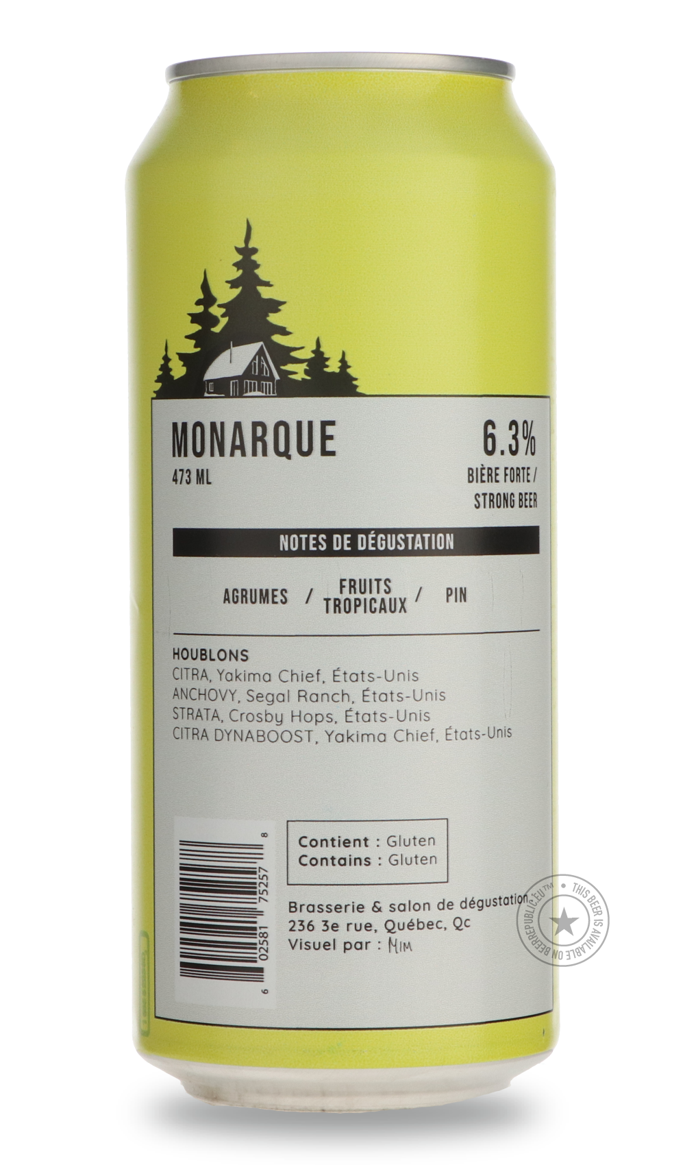 Nano Cinco- Monarque-IPA- Only @ Beer Republic - The best online beer store for American & Canadian craft beer - Buy beer online from the USA and Canada - Bier online kopen - Amerikaans bier kopen - Craft beer store - Craft beer kopen - Amerikanisch bier kaufen - Bier online kaufen - Acheter biere online - IPA - Stout - Porter - New England IPA - Hazy IPA - Imperial Stout - Barrel Aged - Barrel Aged Imperial Stout - Brown - Dark beer - Blond - Blonde - Pilsner - Lager - Wheat - Weizen - Amber - Barley Wine 