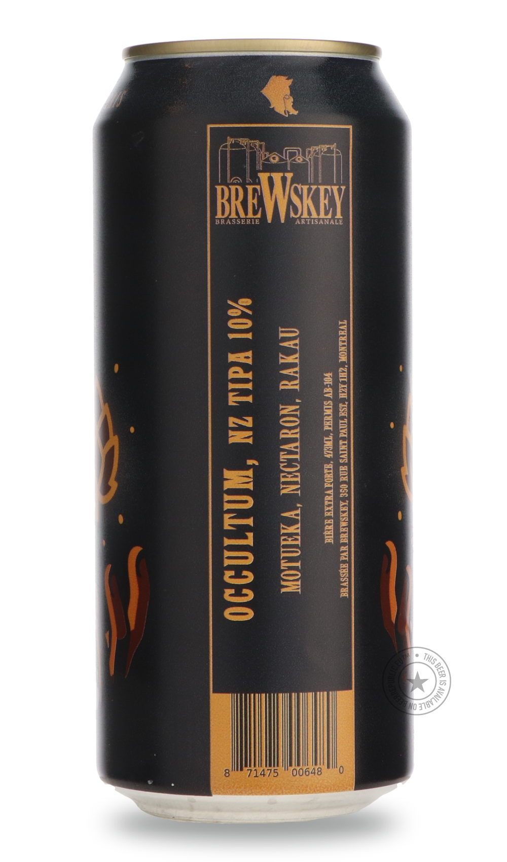 -Brewskey- OCCULTUM-IPA- Only @ Beer Republic - The best online beer store for American & Canadian craft beer - Buy beer online from the USA and Canada - Bier online kopen - Amerikaans bier kopen - Craft beer store - Craft beer kopen - Amerikanisch bier kaufen - Bier online kaufen - Acheter biere online - IPA - Stout - Porter - New England IPA - Hazy IPA - Imperial Stout - Barrel Aged - Barrel Aged Imperial Stout - Brown - Dark beer - Blond - Blonde - Pilsner - Lager - Wheat - Weizen - Amber - Barley Wine -