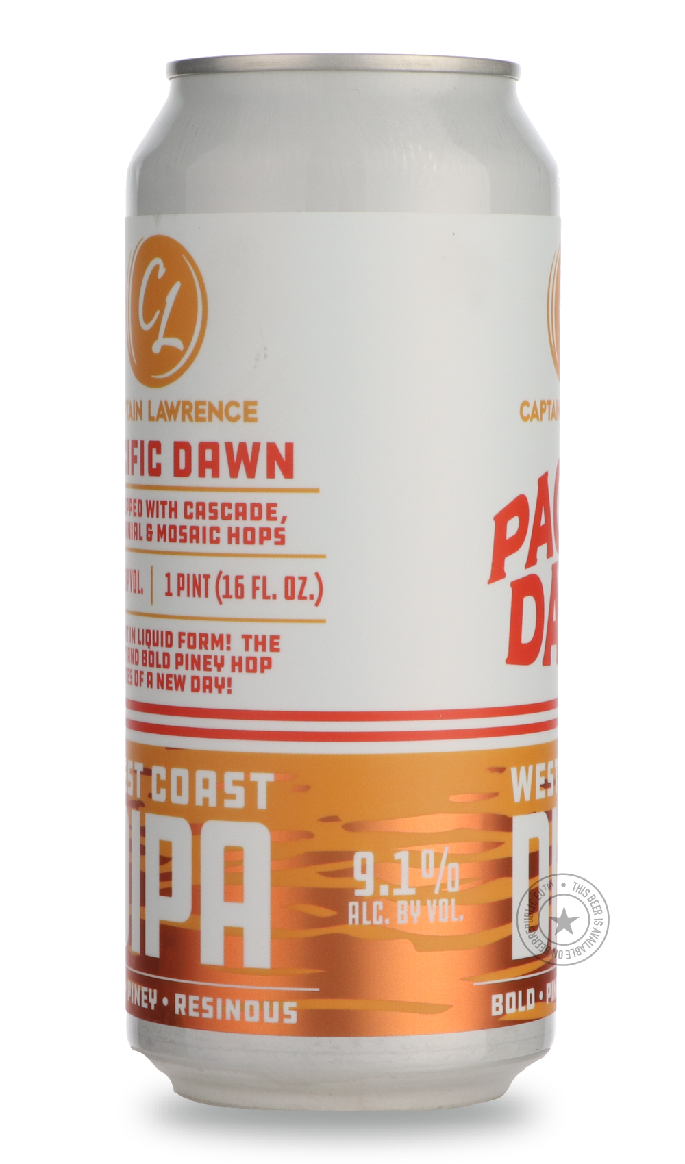 -Captain Lawrence- Pacific Dawn-IPA- Only @ Beer Republic - The best online beer store for American & Canadian craft beer - Buy beer online from the USA and Canada - Bier online kopen - Amerikaans bier kopen - Craft beer store - Craft beer kopen - Amerikanisch bier kaufen - Bier online kaufen - Acheter biere online - IPA - Stout - Porter - New England IPA - Hazy IPA - Imperial Stout - Barrel Aged - Barrel Aged Imperial Stout - Brown - Dark beer - Blond - Blonde - Pilsner - Lager - Wheat - Weizen - Amber - B