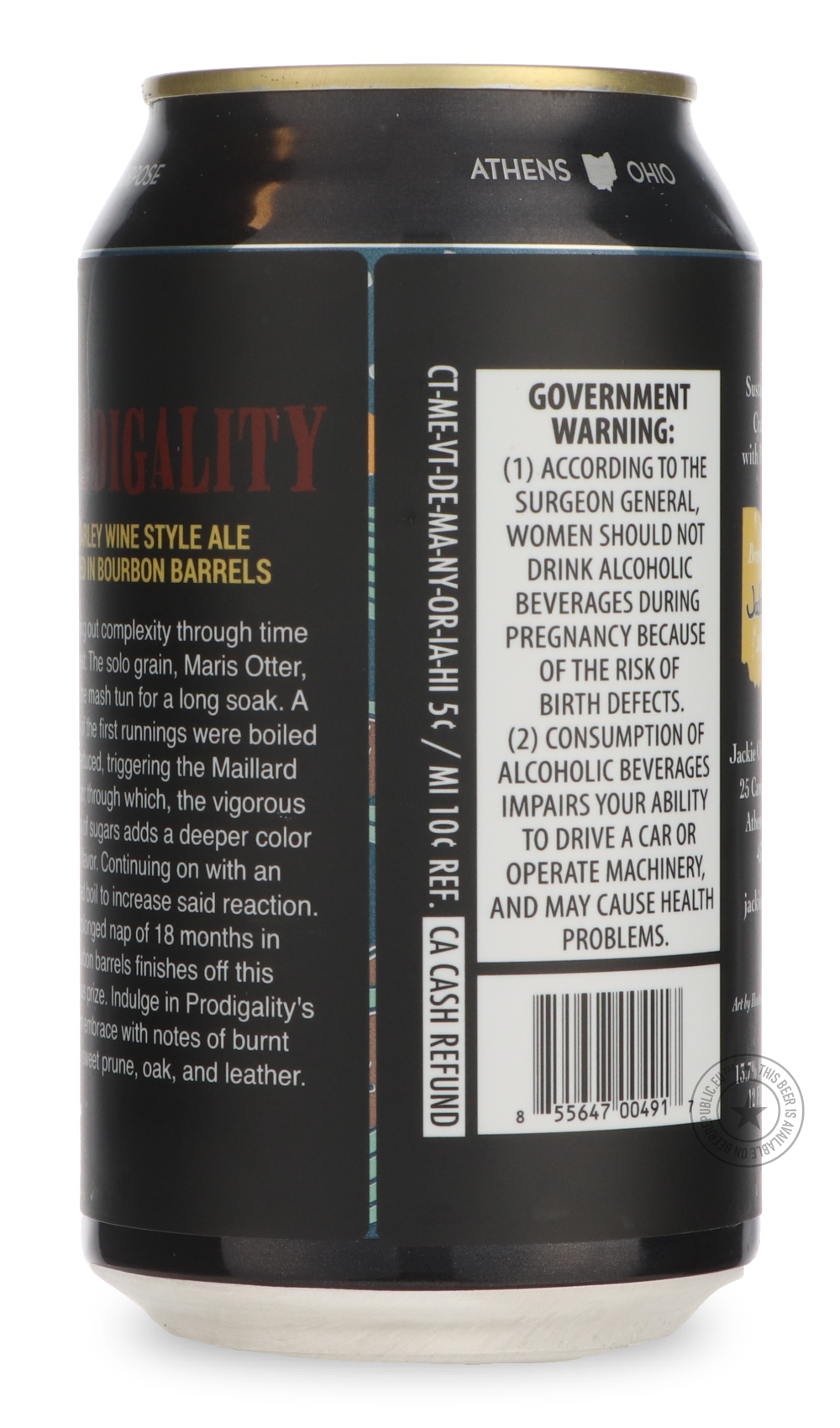 Jackie O's- Prodigality-Brown & Dark- Only @ Beer Republic - The best online beer store for American & Canadian craft beer - Buy beer online from the USA and Canada - Bier online kopen - Amerikaans bier kopen - Craft beer store - Craft beer kopen - Amerikanisch bier kaufen - Bier online kaufen - Acheter biere online - IPA - Stout - Porter - New England IPA - Hazy IPA - Imperial Stout - Barrel Aged - Barrel Aged Imperial Stout - Brown - Dark beer - Blond - Blonde - Pilsner - Lager - Wheat - Weizen - Amber - 