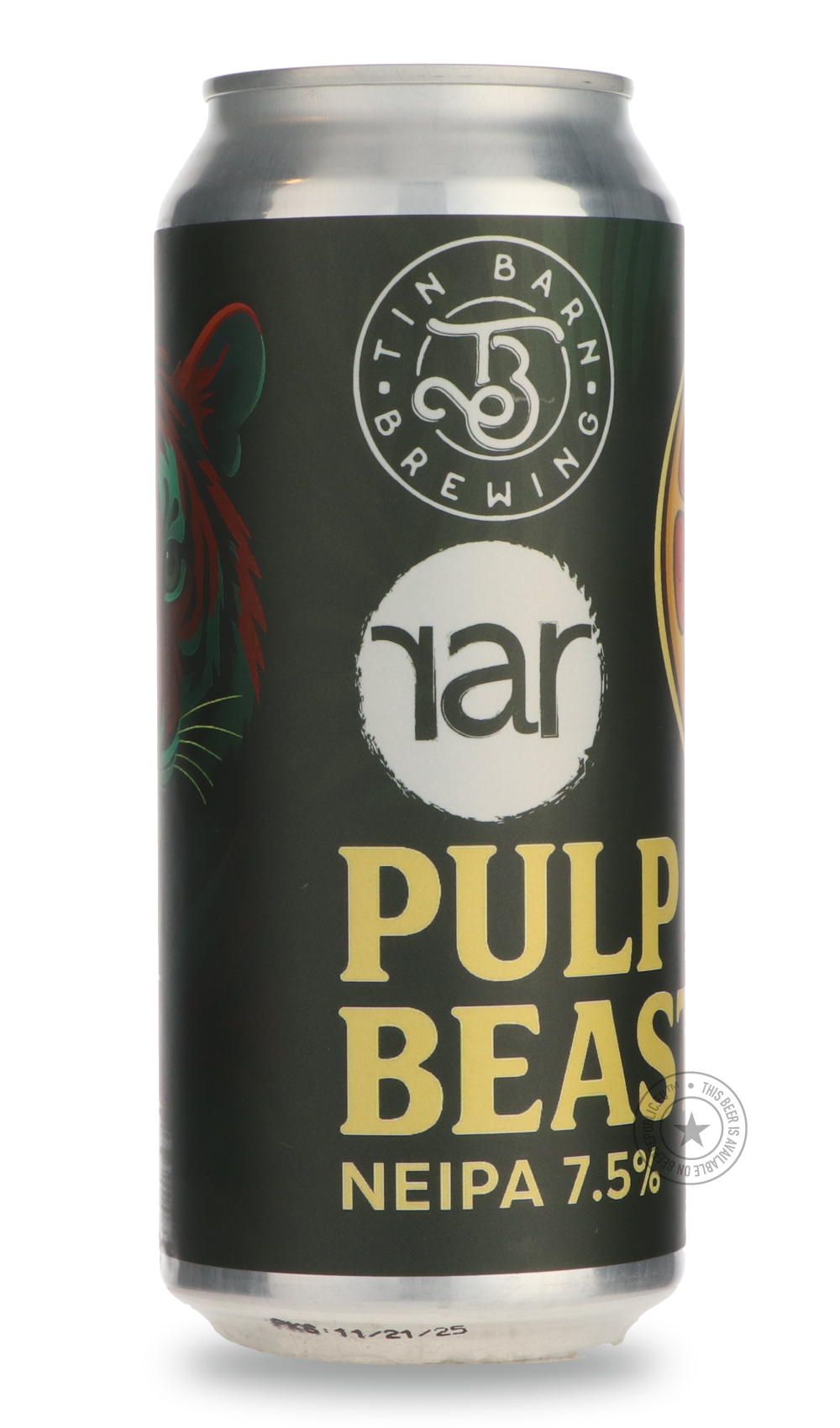 Tin Barn- Pulp Beast / RaR-IPA- Only @ Beer Republic - The best online beer store for American & Canadian craft beer - Buy beer online from the USA and Canada - Bier online kopen - Amerikaans bier kopen - Craft beer store - Craft beer kopen - Amerikanisch bier kaufen - Bier online kaufen - Acheter biere online - IPA - Stout - Porter - New England IPA - Hazy IPA - Imperial Stout - Barrel Aged - Barrel Aged Imperial Stout - Brown - Dark beer - Blond - Blonde - Pilsner - Lager - Wheat - Weizen - Amber - Barley