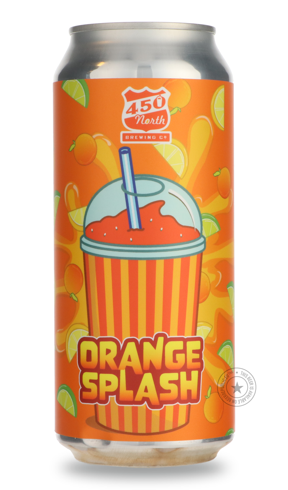 450 North- SLUSHY XL: Orange Splash-Sour / Wild & Fruity- Only @ Beer Republic - The best online beer store for American & Canadian craft beer - Buy beer online from the USA and Canada - Bier online kopen - Amerikaans bier kopen - Craft beer store - Craft beer kopen - Amerikanisch bier kaufen - Bier online kaufen - Acheter biere online - IPA - Stout - Porter - New England IPA - Hazy IPA - Imperial Stout - Barrel Aged - Barrel Aged Imperial Stout - Brown - Dark beer - Blond - Blonde - Pilsner - Lager - Wheat
