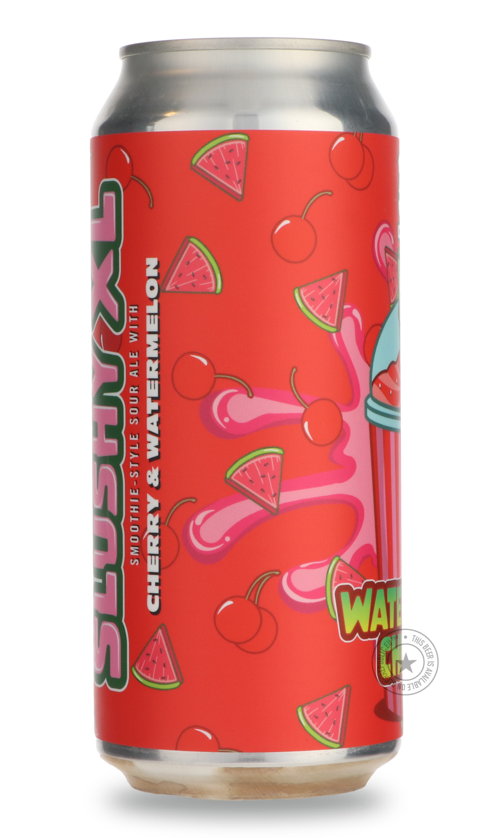 450 North- SLUSHY XL: Watermelon Cherry-Sour / Wild & Fruity- Only @ Beer Republic - The best online beer store for American & Canadian craft beer - Buy beer online from the USA and Canada - Bier online kopen - Amerikaans bier kopen - Craft beer store - Craft beer kopen - Amerikanisch bier kaufen - Bier online kaufen - Acheter biere online - IPA - Stout - Porter - New England IPA - Hazy IPA - Imperial Stout - Barrel Aged - Barrel Aged Imperial Stout - Brown - Dark beer - Blond - Blonde - Pilsner - Lager - W