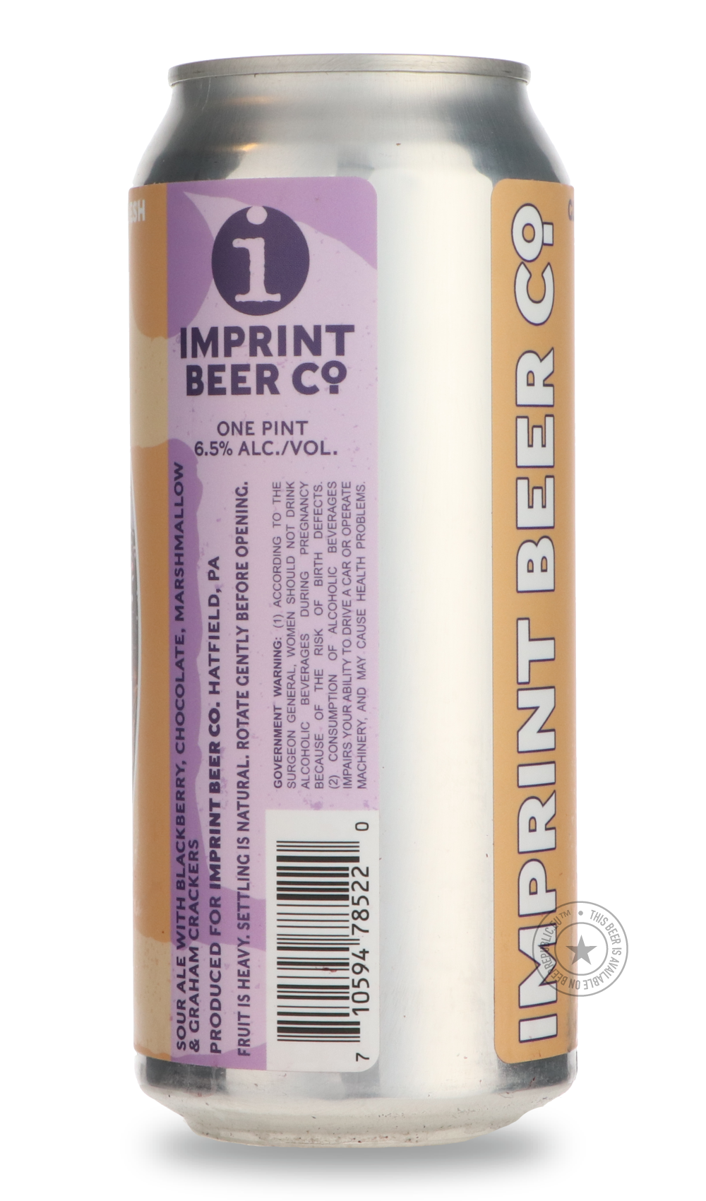 -Imprint- Schmoojee Blackberry S'mores-Sour / Wild & Fruity- Only @ Beer Republic - The best online beer store for American & Canadian craft beer - Buy beer online from the USA and Canada - Bier online kopen - Amerikaans bier kopen - Craft beer store - Craft beer kopen - Amerikanisch bier kaufen - Bier online kaufen - Acheter biere online - IPA - Stout - Porter - New England IPA - Hazy IPA - Imperial Stout - Barrel Aged - Barrel Aged Imperial Stout - Brown - Dark beer - Blond - Blonde - Pilsner - Lager - Wh