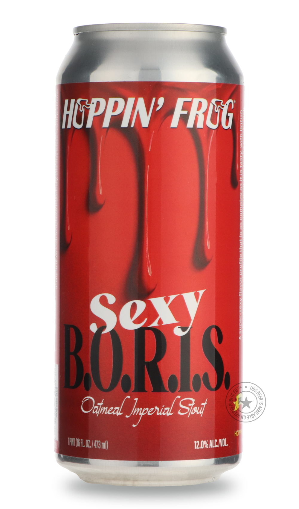 Hoppin' Frog- Sexy B.O.R.I.S.-Stout & Porter- Only @ Beer Republic - The best online beer store for American & Canadian craft beer - Buy beer online from the USA and Canada - Bier online kopen - Amerikaans bier kopen - Craft beer store - Craft beer kopen - Amerikanisch bier kaufen - Bier online kaufen - Acheter biere online - IPA - Stout - Porter - New England IPA - Hazy IPA - Imperial Stout - Barrel Aged - Barrel Aged Imperial Stout - Brown - Dark beer - Blond - Blonde - Pilsner - Lager - Wheat - Weizen - 