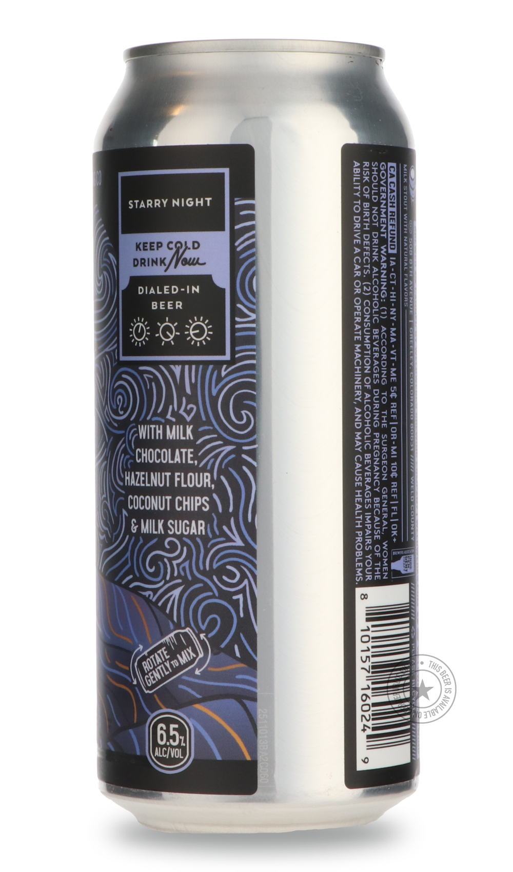 WeldWerks- Starry Night-Stout & Porter- Only @ Beer Republic - The best online beer store for American & Canadian craft beer - Buy beer online from the USA and Canada - Bier online kopen - Amerikaans bier kopen - Craft beer store - Craft beer kopen - Amerikanisch bier kaufen - Bier online kaufen - Acheter biere online - IPA - Stout - Porter - New England IPA - Hazy IPA - Imperial Stout - Barrel Aged - Barrel Aged Imperial Stout - Brown - Dark beer - Blond - Blonde - Pilsner - Lager - Wheat - Weizen - Amber 