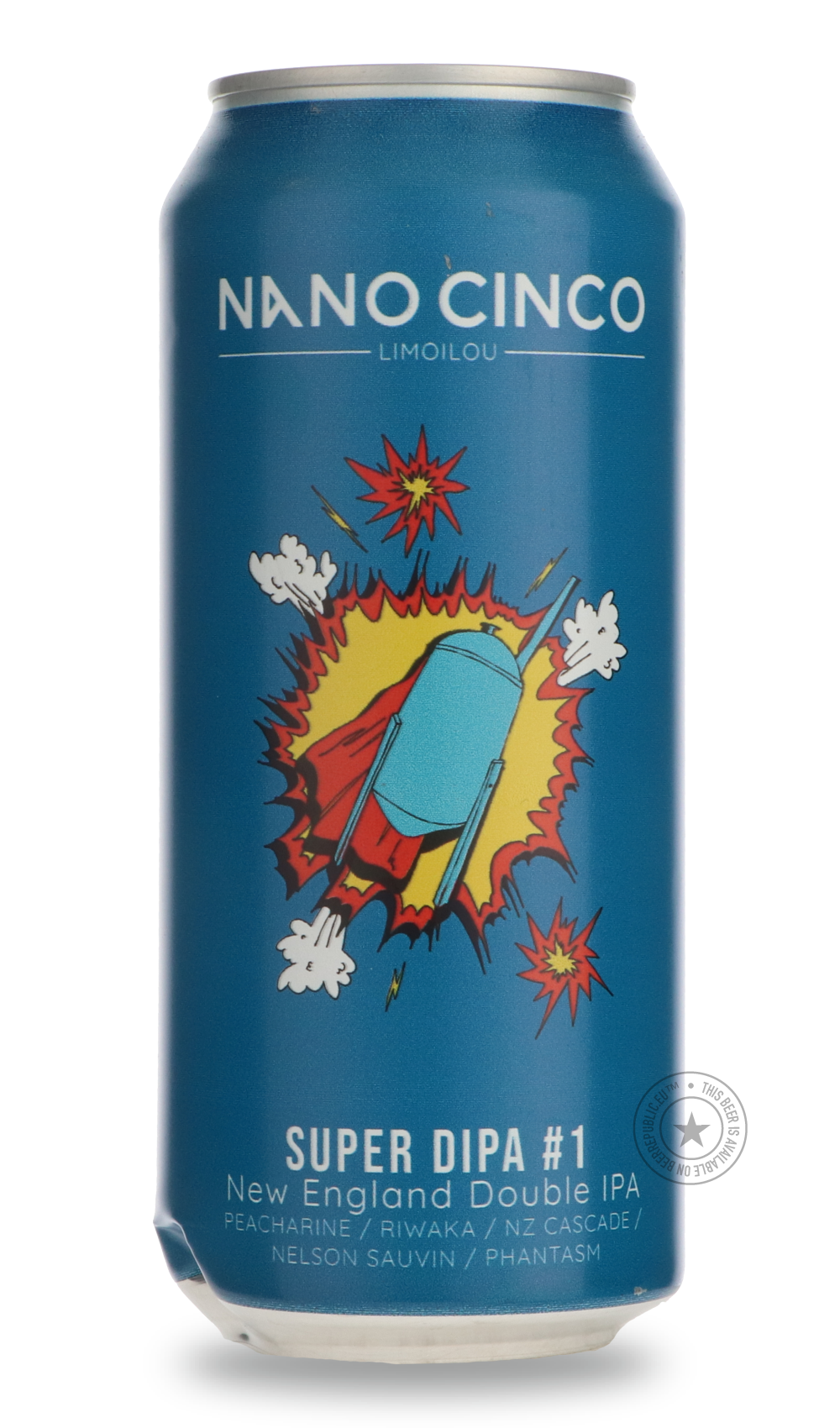 Nano Cinco- Super DIPA #1-IPA- Only @ Beer Republic - The best online beer store for American & Canadian craft beer - Buy beer online from the USA and Canada - Bier online kopen - Amerikaans bier kopen - Craft beer store - Craft beer kopen - Amerikanisch bier kaufen - Bier online kaufen - Acheter biere online - IPA - Stout - Porter - New England IPA - Hazy IPA - Imperial Stout - Barrel Aged - Barrel Aged Imperial Stout - Brown - Dark beer - Blond - Blonde - Pilsner - Lager - Wheat - Weizen - Amber - Barley 