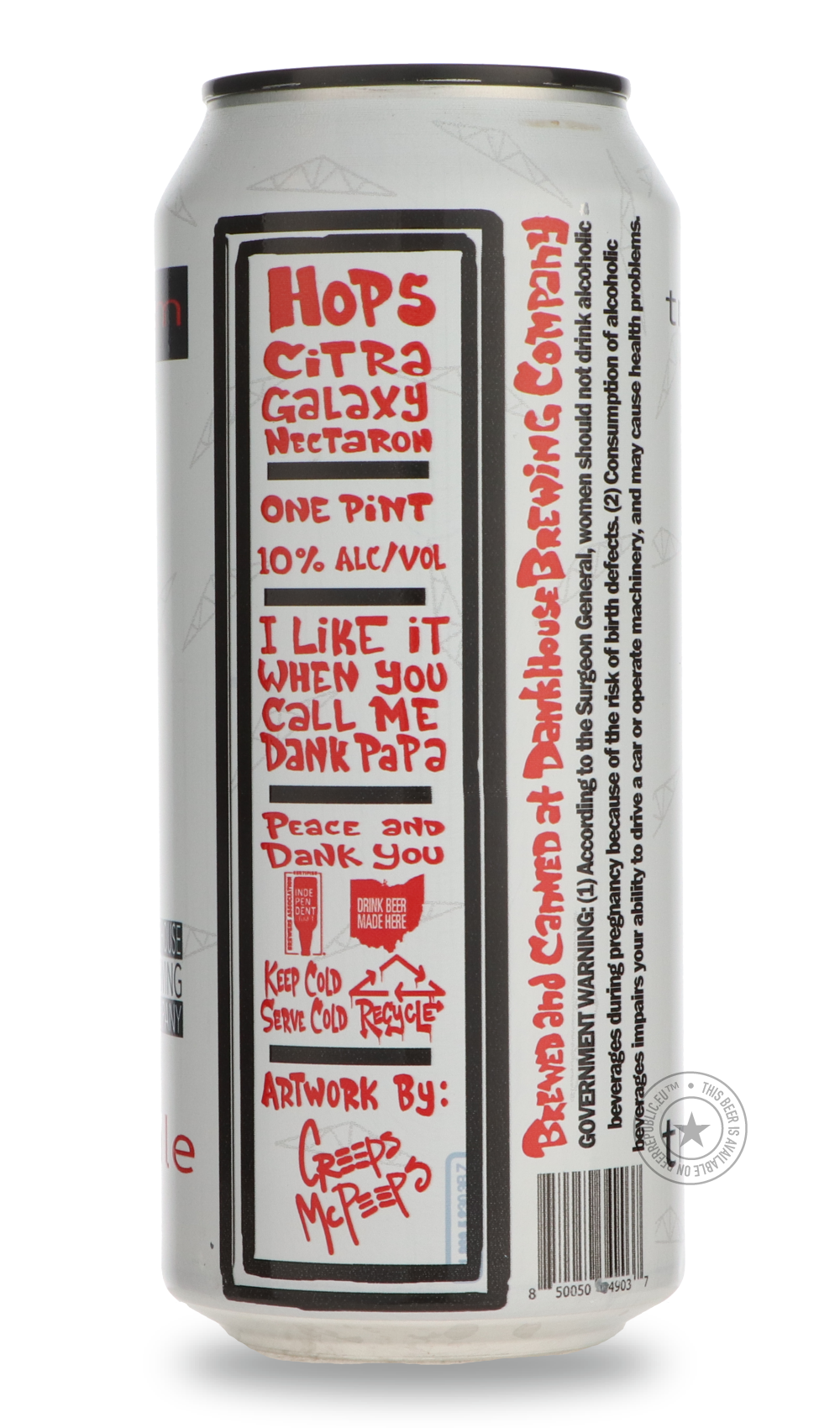 DankHouse- Triple Beam Dream-IPA- Only @ Beer Republic - The best online beer store for American & Canadian craft beer - Buy beer online from the USA and Canada - Bier online kopen - Amerikaans bier kopen - Craft beer store - Craft beer kopen - Amerikanisch bier kaufen - Bier online kaufen - Acheter biere online - IPA - Stout - Porter - New England IPA - Hazy IPA - Imperial Stout - Barrel Aged - Barrel Aged Imperial Stout - Brown - Dark beer - Blond - Blonde - Pilsner - Lager - Wheat - Weizen - Amber - Barl
